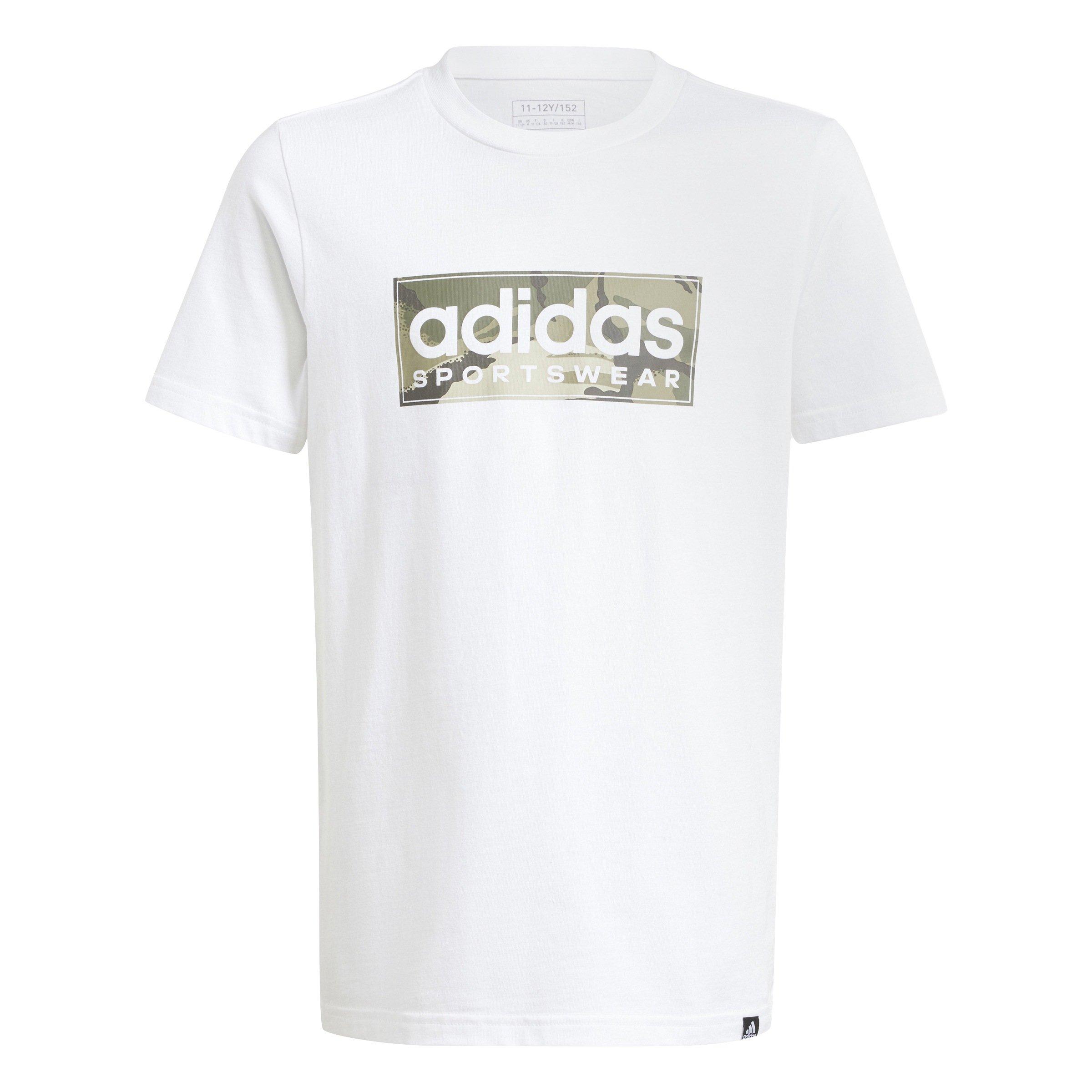 Fejlfarve/Khaki/Grå - adidas - Logo T Shirt Junior - 11
