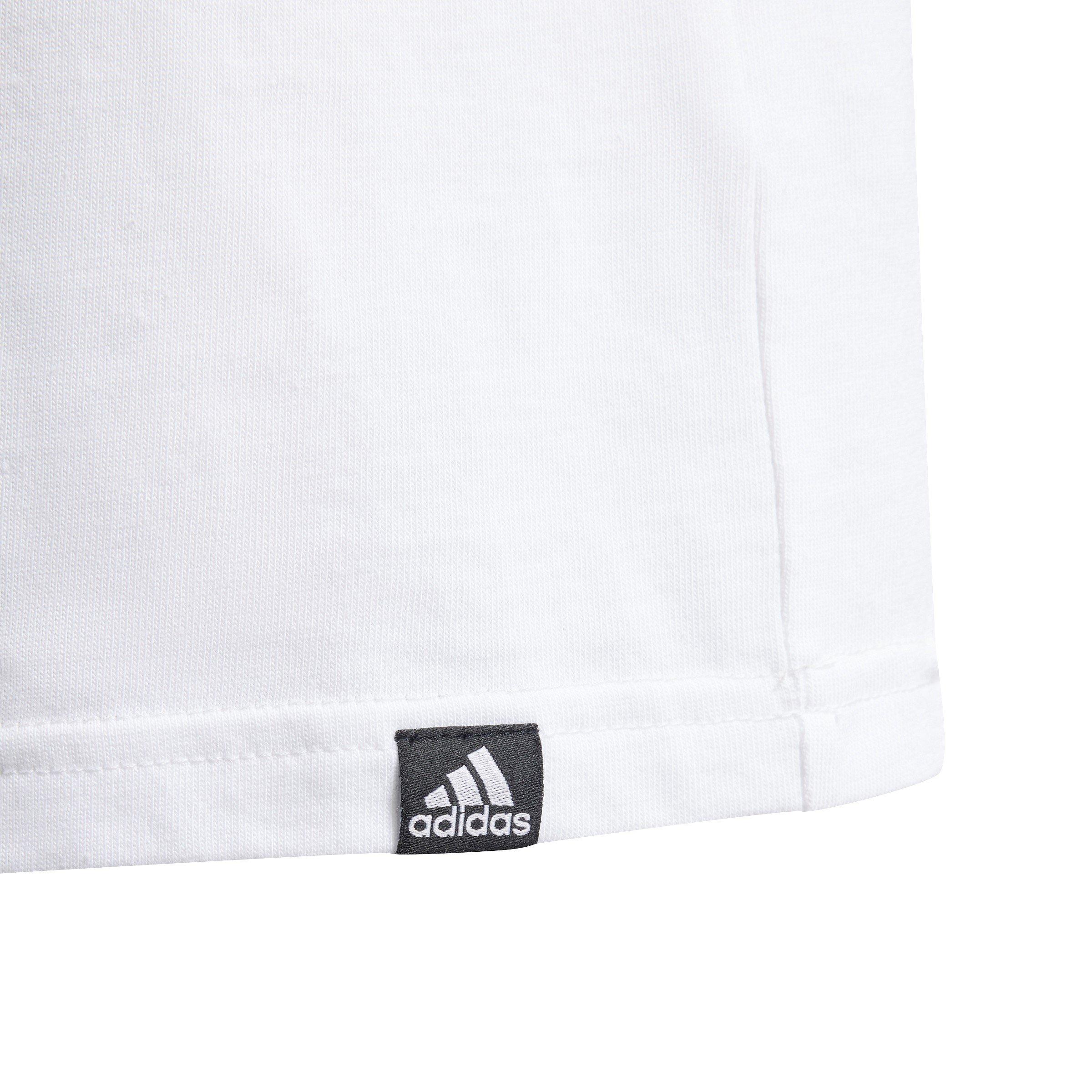 Fejlfarve/Khaki/Grå - adidas - Logo T Shirt Junior - 8
