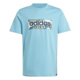 adidas lace-bow detail T-shirt White