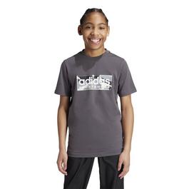 adidas Logo T Shirt Junior