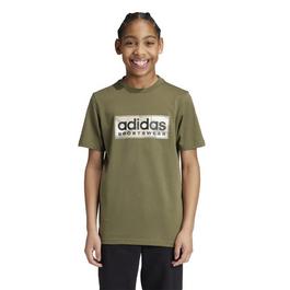 adidas Logo T Shirt Junior