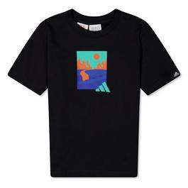 adidas Logo T Shirt Junior