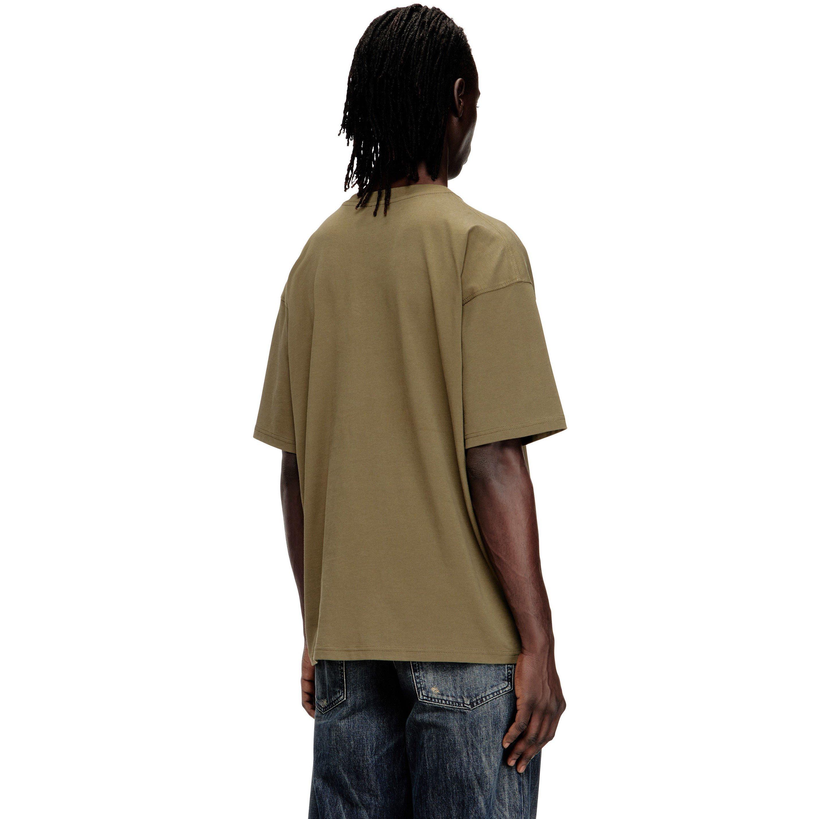 Green - Diesel - Men's Oversized T-Shirt - 2