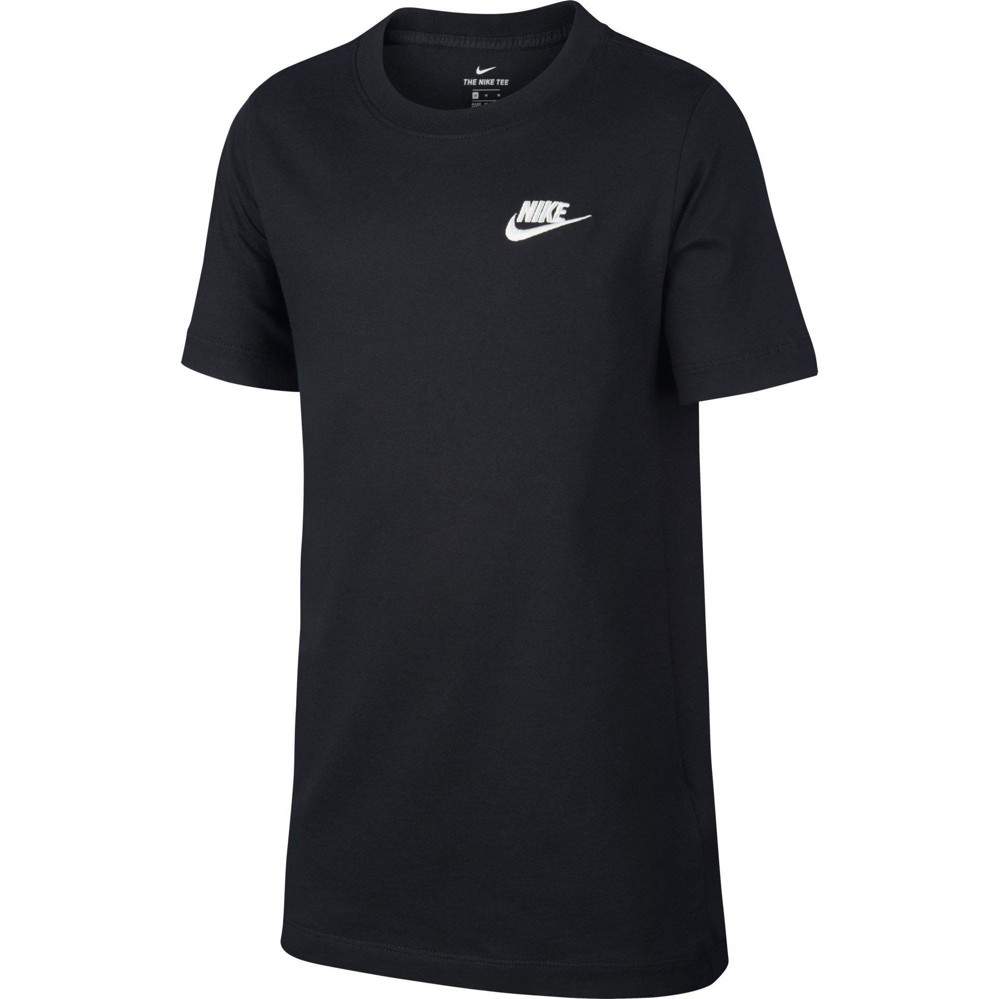 Black - Nike - Futura T Shirt Junior Boys - 1