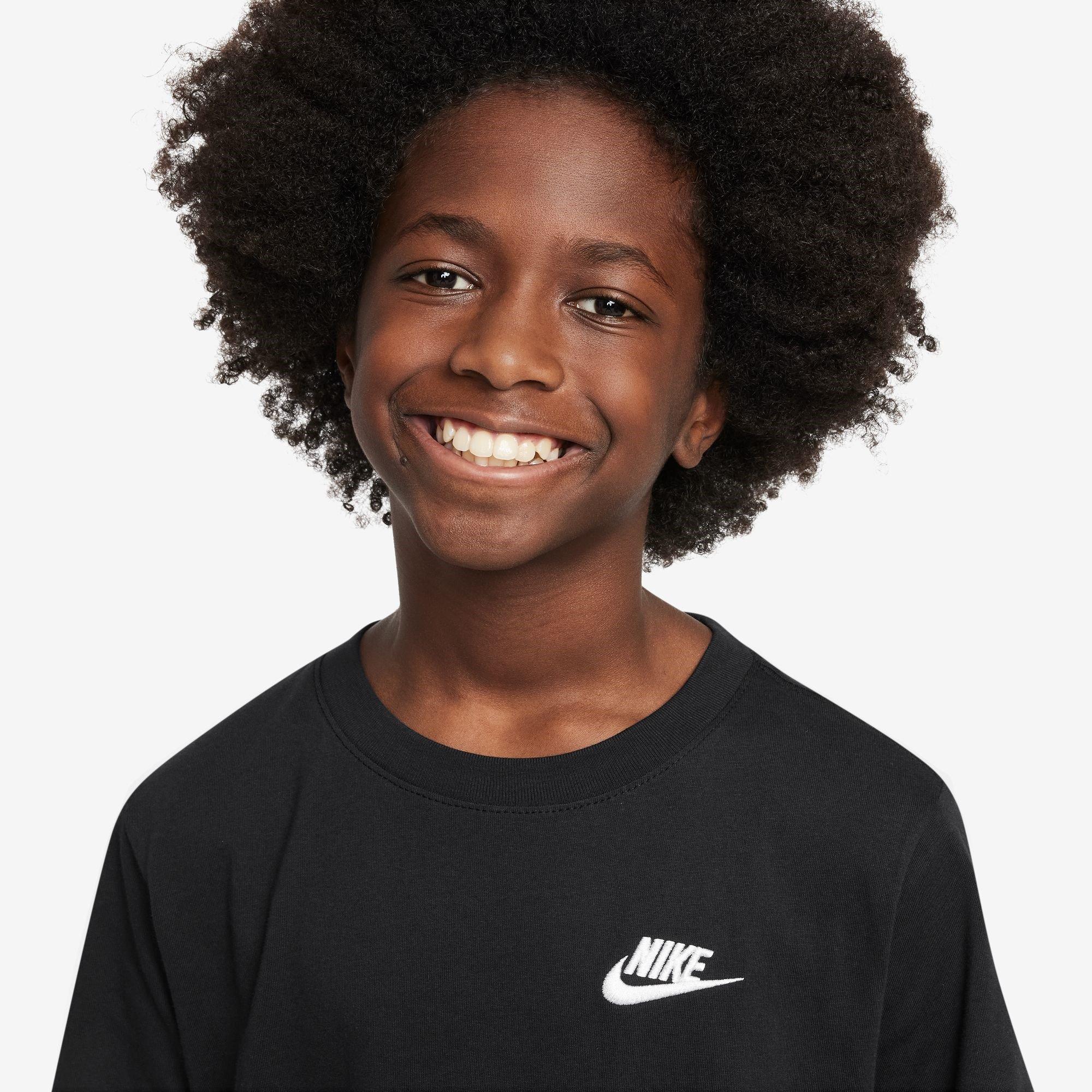 Preto - Nike - Futura T Shirt Junior Boys - 5