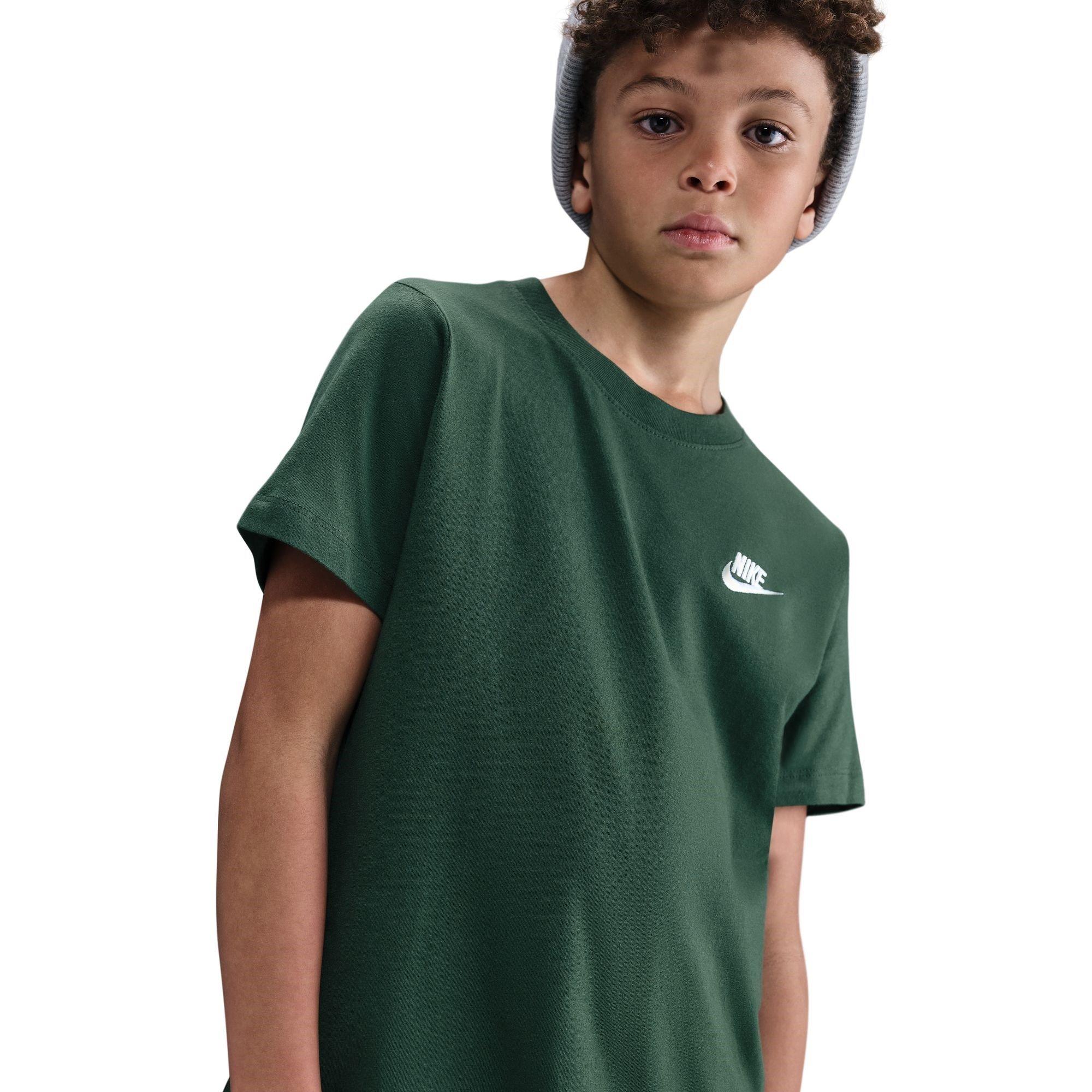 Nike Boys Futura T Shirt Junior - Fir - 7-8 Yrs