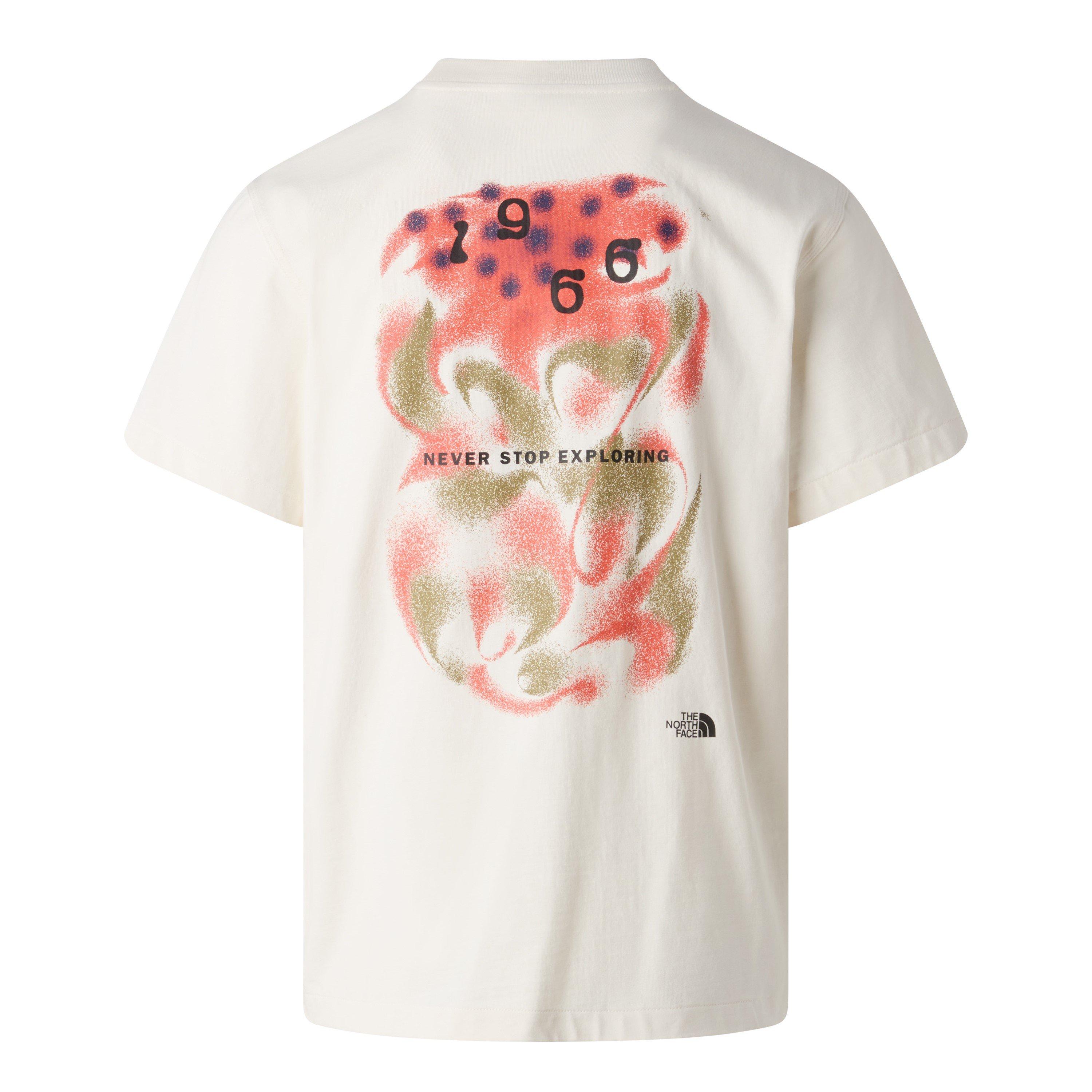 The North Face TNF Graphic Tee Mens - White Dune - Large