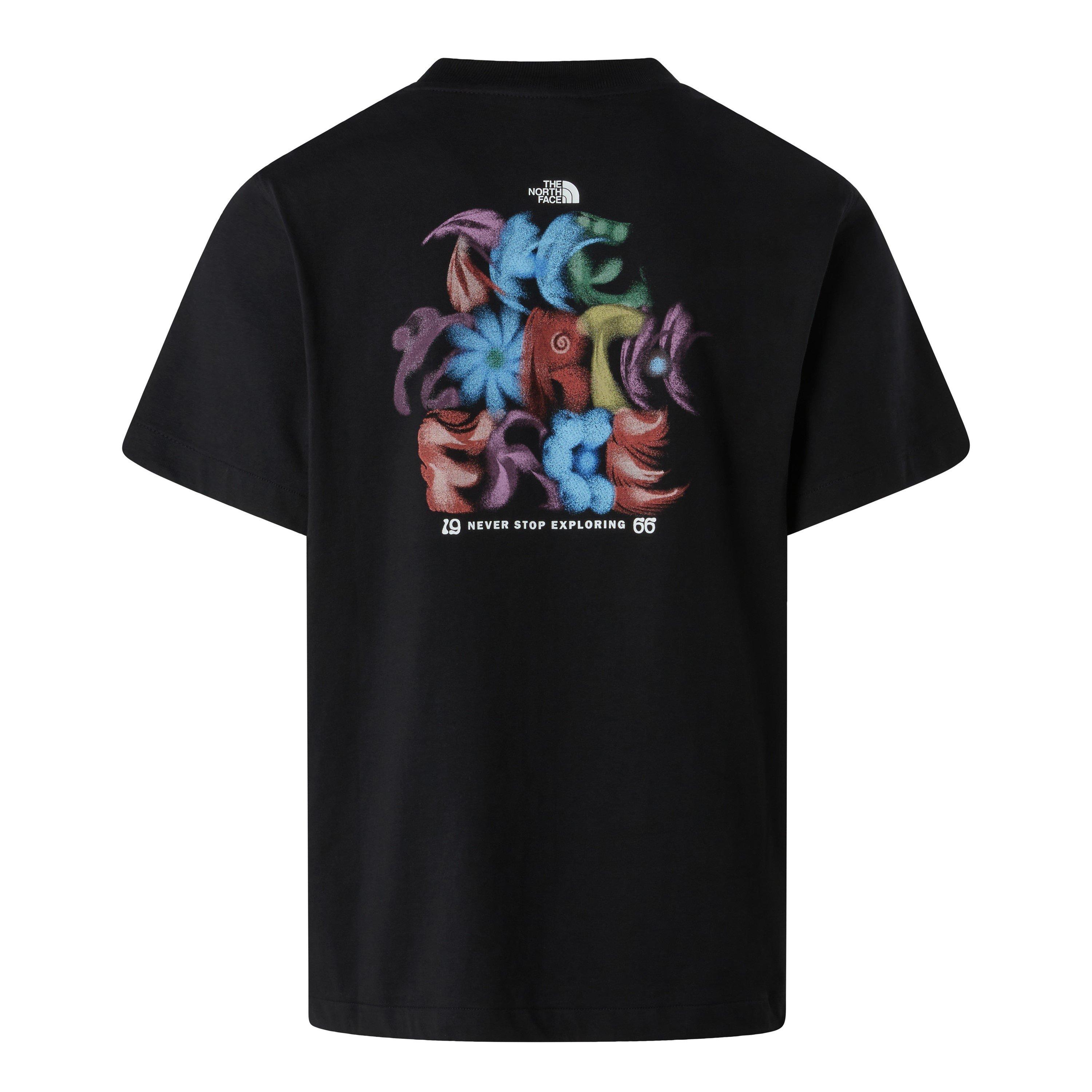 The North Face TNF Graphic Tee Mens - TNF Black - Small