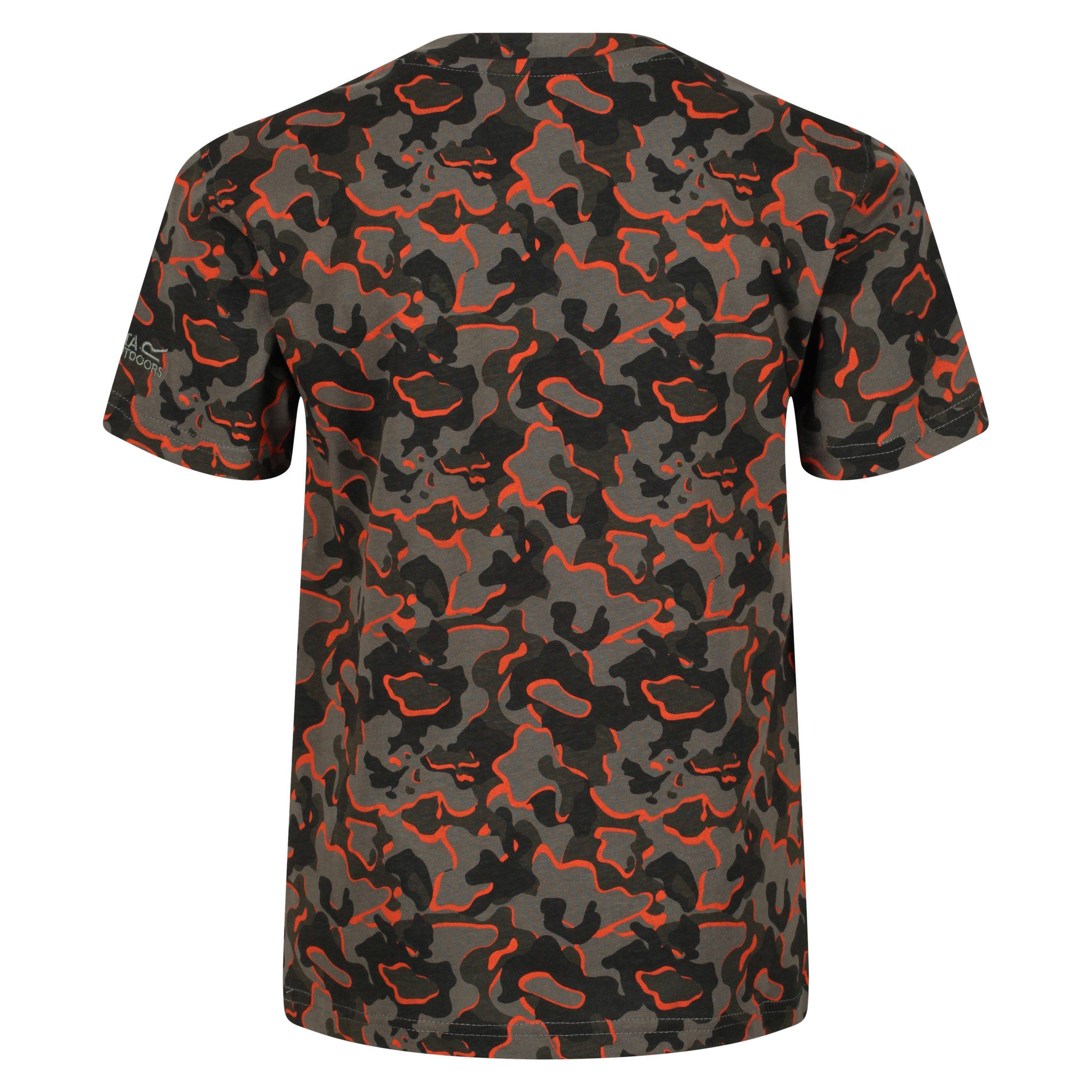 GrapeLf Camo - Regatta - Kids' BosleyV T-Shirt - 3