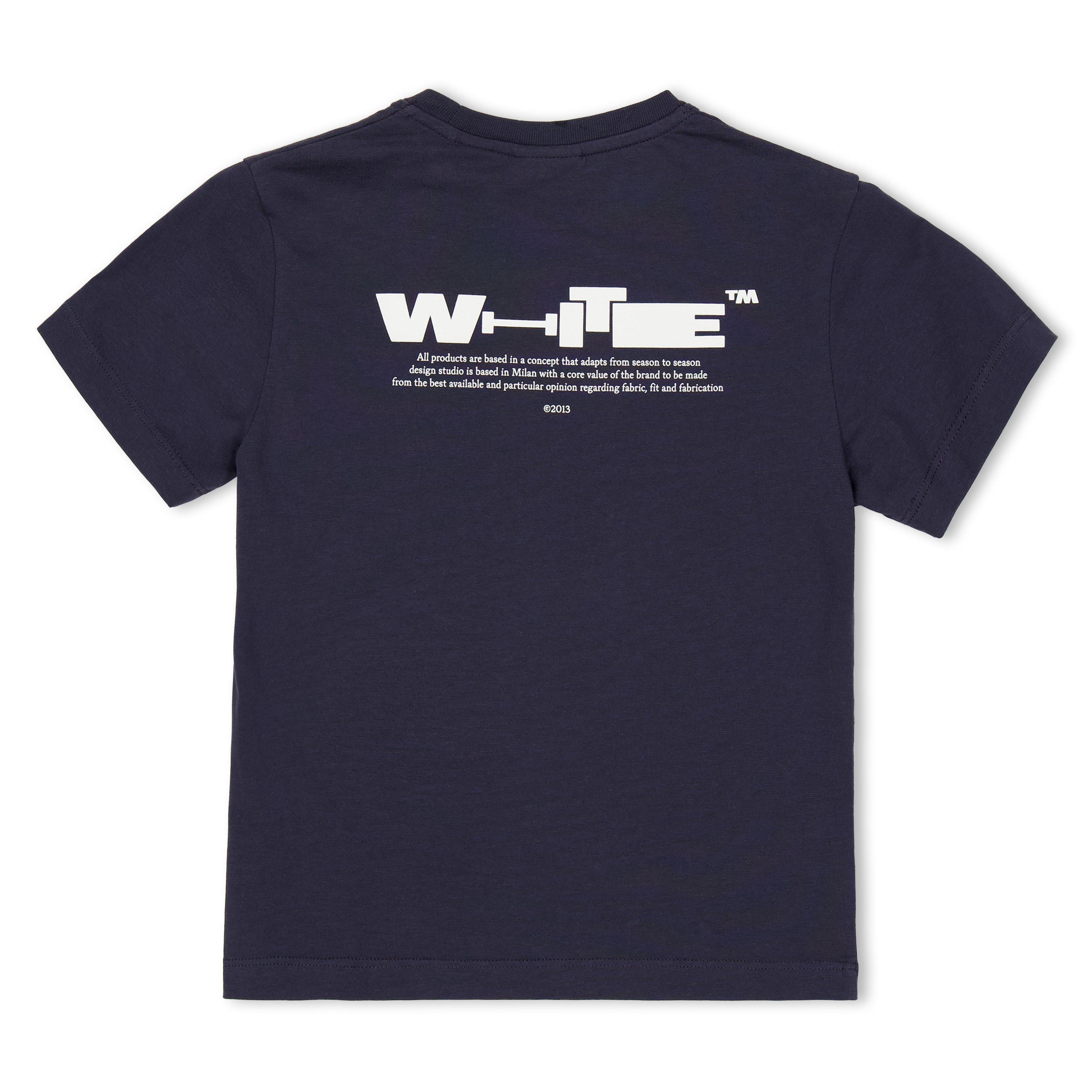 Blue 410 - Off White - Off Logo Tee Jn62 - 2