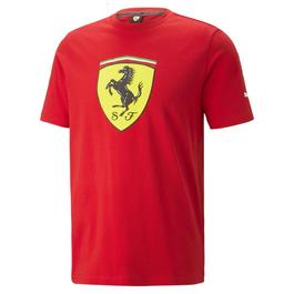 puma azul Scuderia Ferrari Race Shield T-Shirt