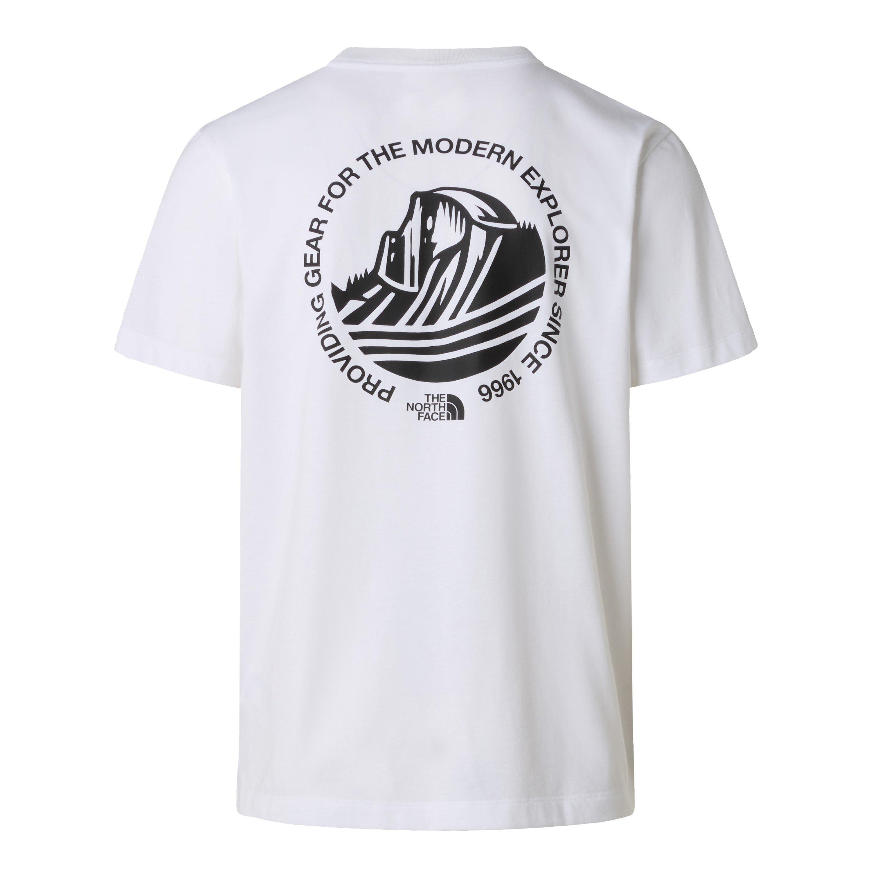 The North Face Men's Tnf Monte Graph Tee - Tnf White - Large