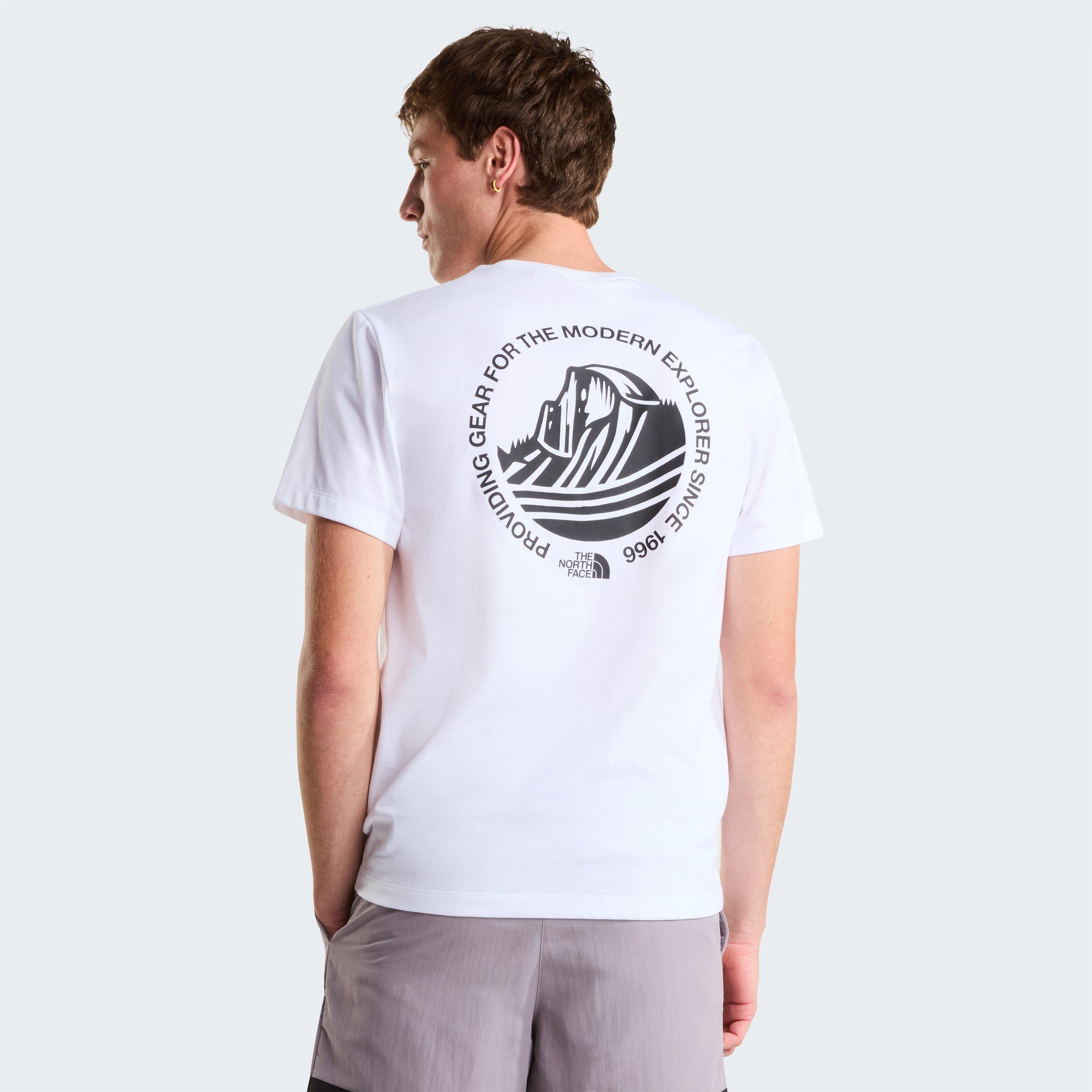 TNF Hvid - The North Face - TNF Monte Graph Tee Mens - 4