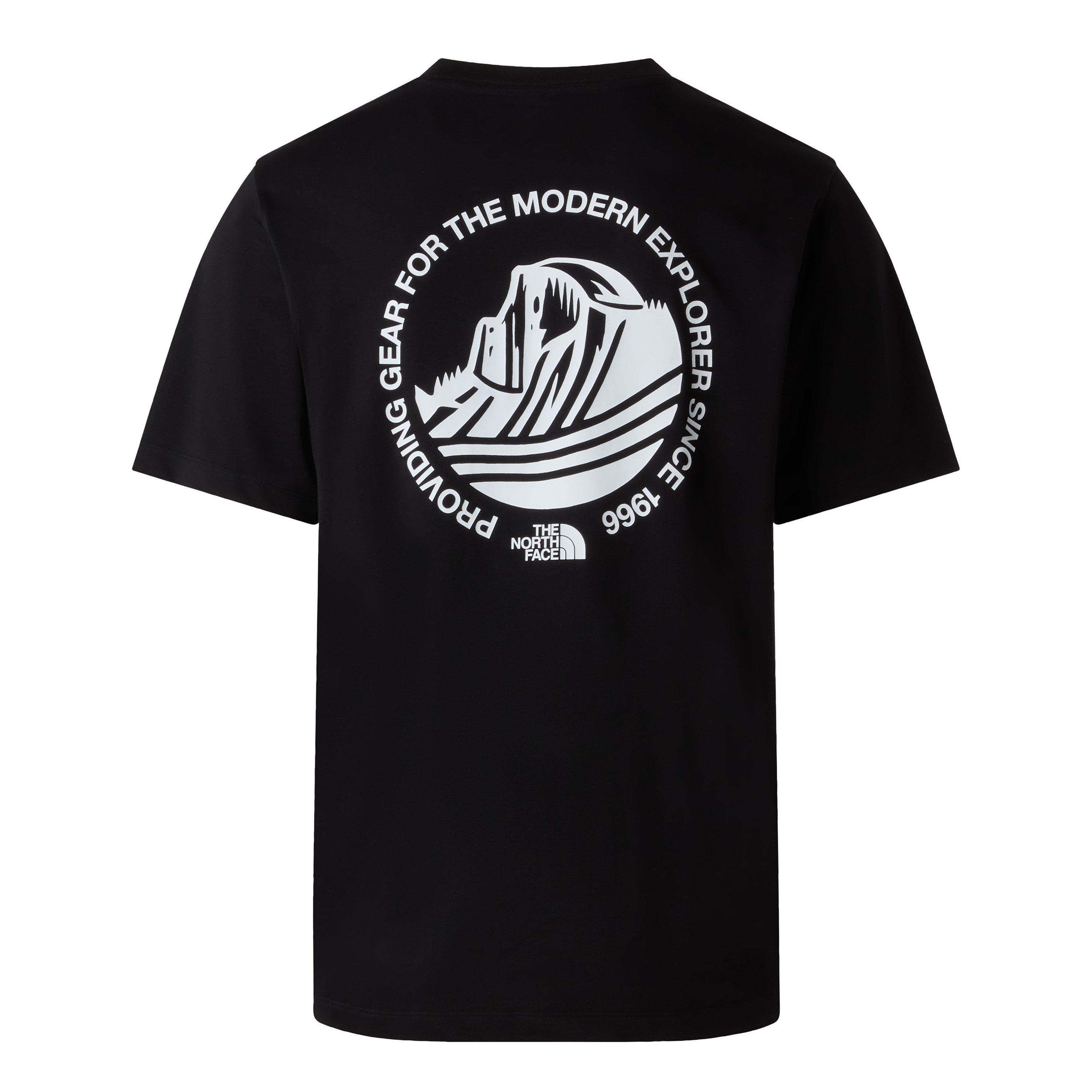 The North Face Men's Tnf Monte Graph Tee - Tnf Black - Large