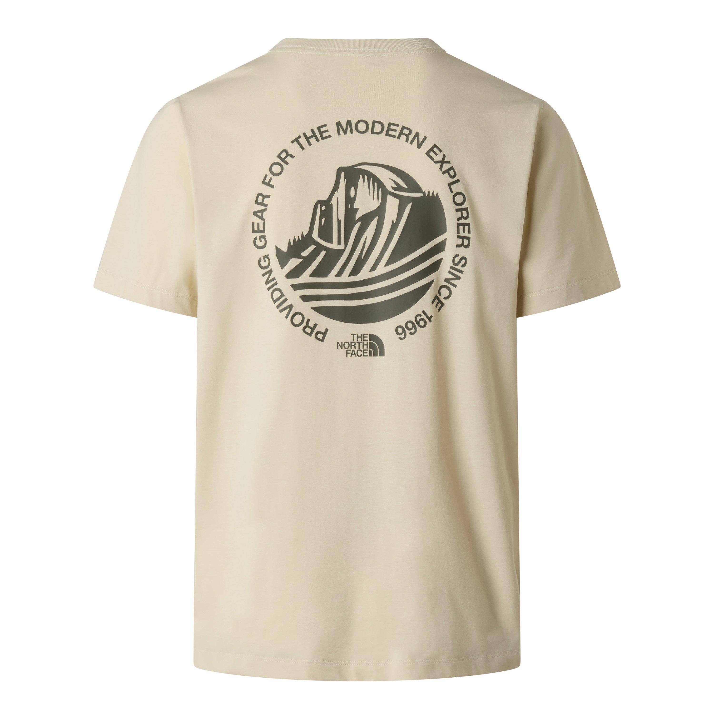 The North Face Men's Tnf Monte Graph Tee - Desert Stone - Medium