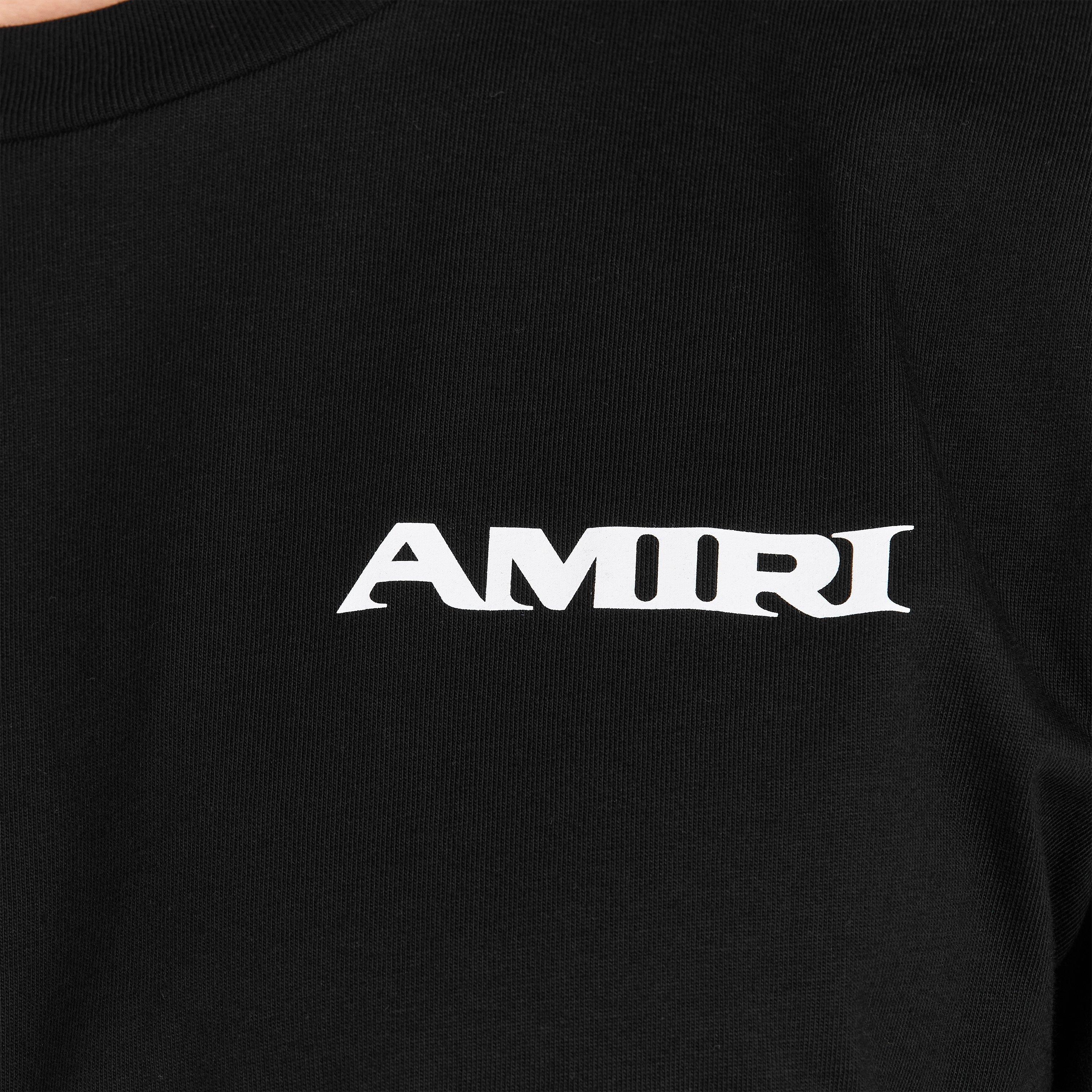 Black - Amiri - Men's Sport Logo T-Shirt - 5