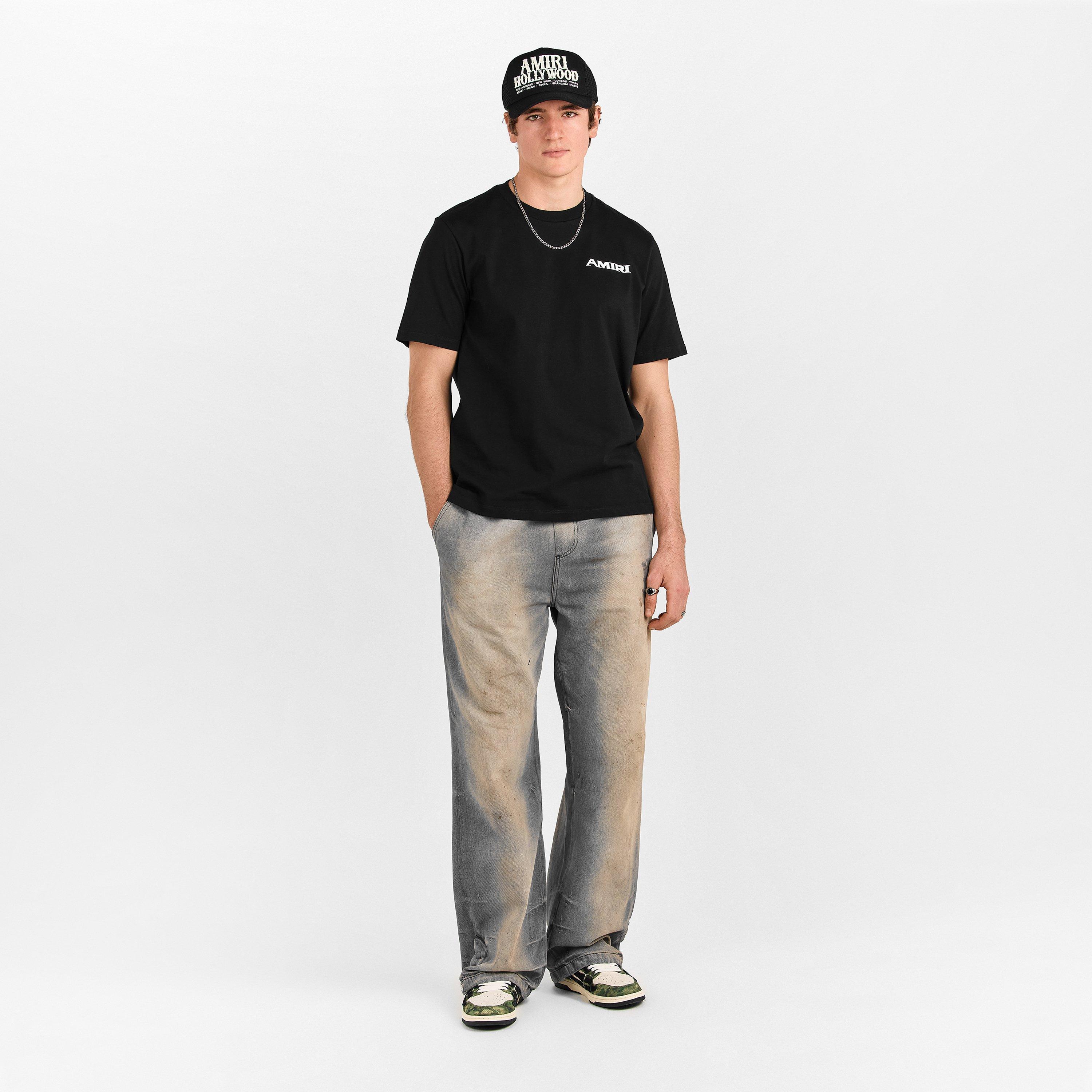 Black - Amiri - Men's Sport Logo T-Shirt - 6