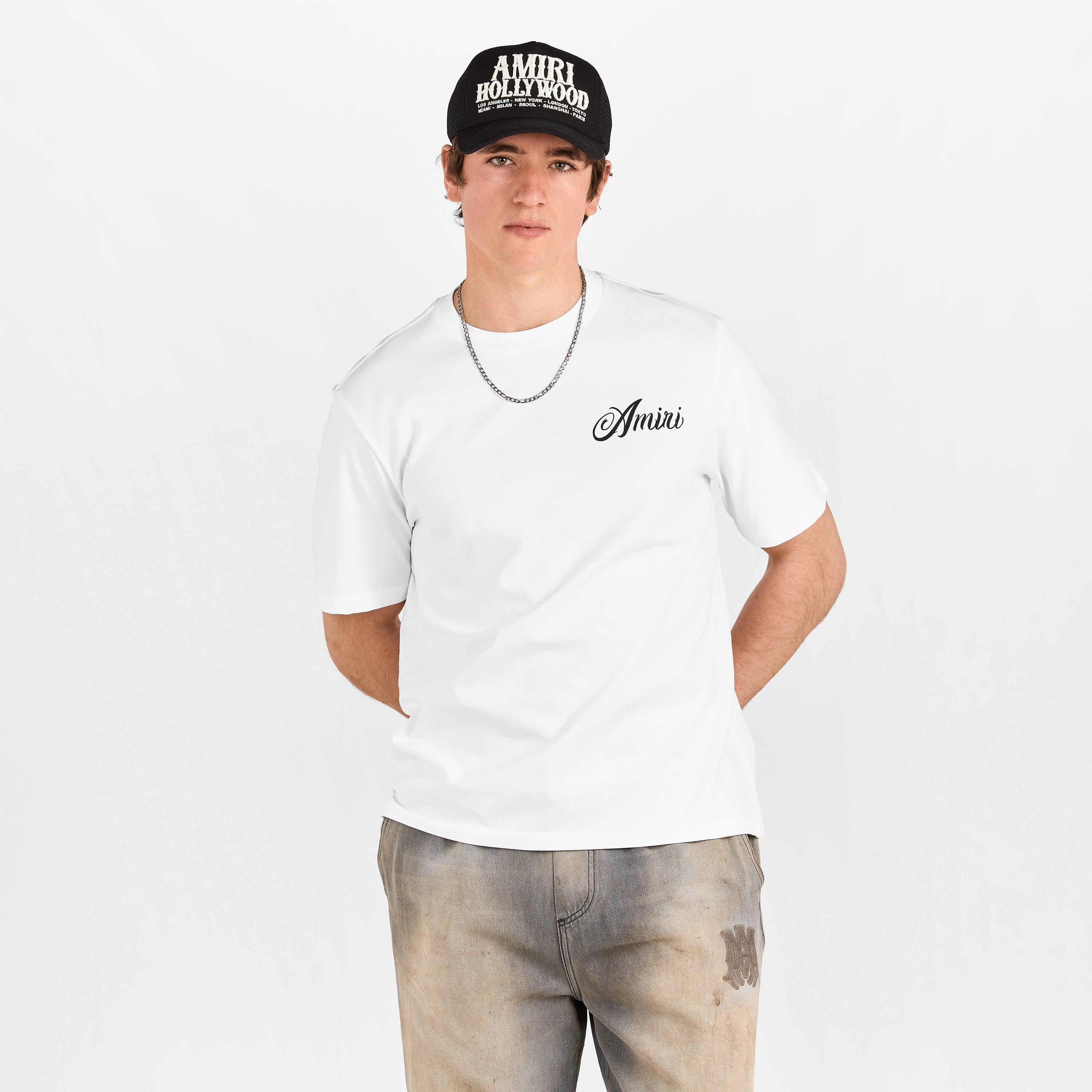 White - Amiri - Men's Mountain T-Shirt - 3