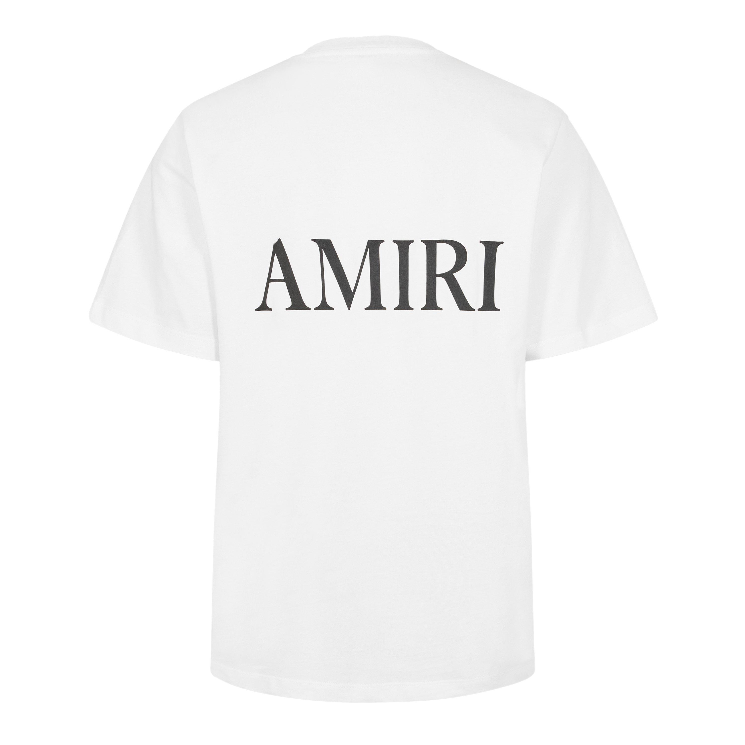 White - Amiri - Mens MA Core Logo T-Shirt - 2