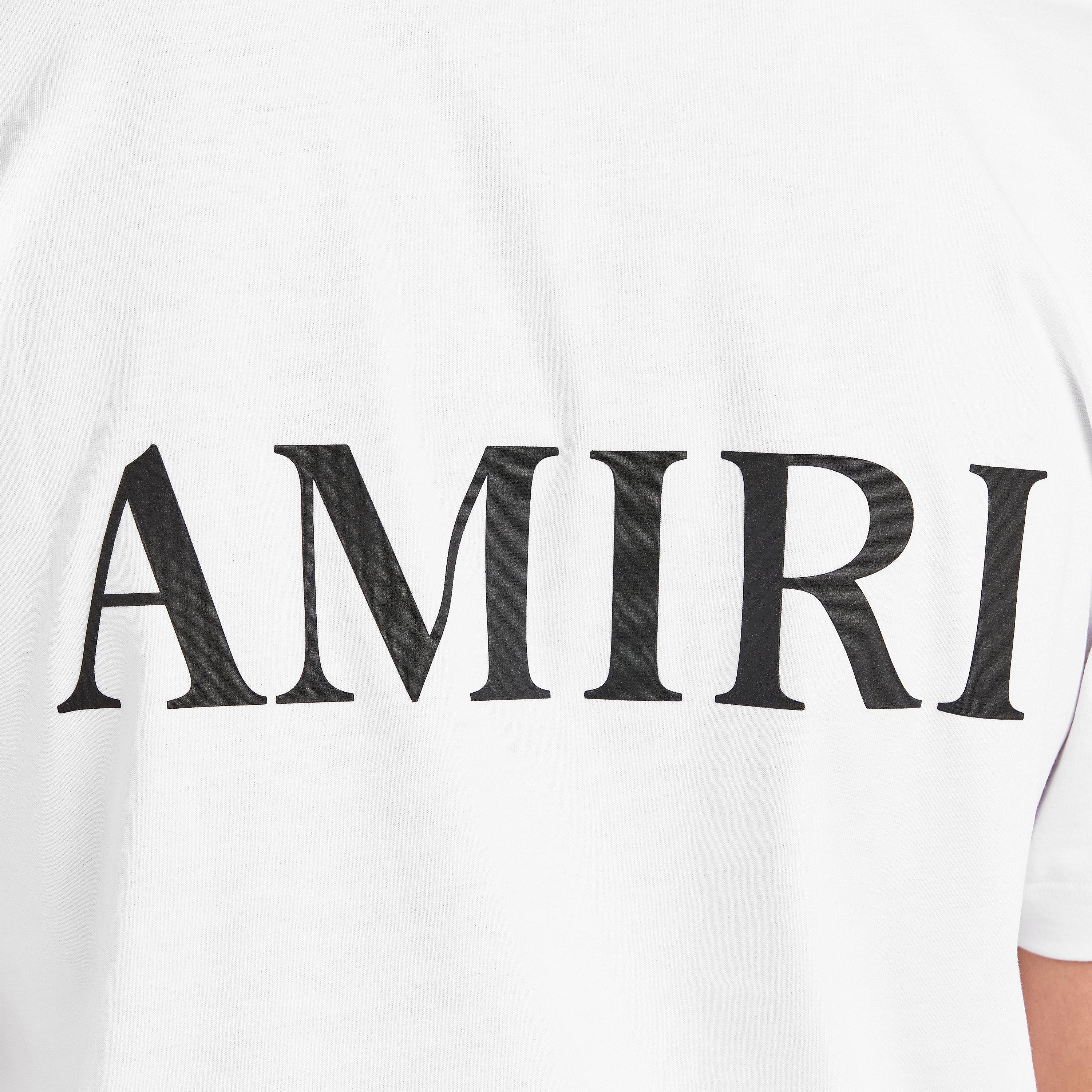 White - Amiri - Mens MA Core Logo T-Shirt - 5