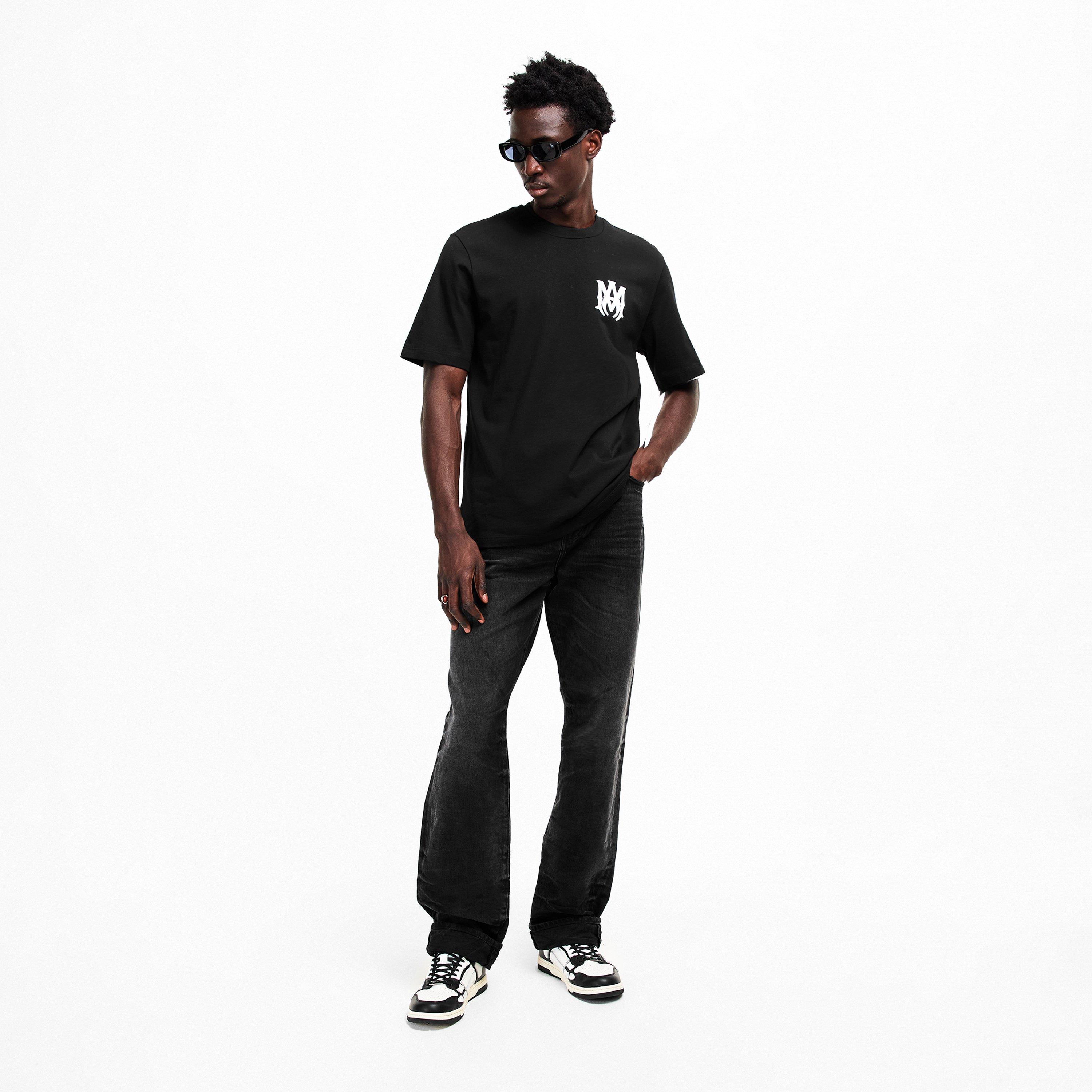 Black - Amiri - Mens MA Core Logo T-Shirt - 5