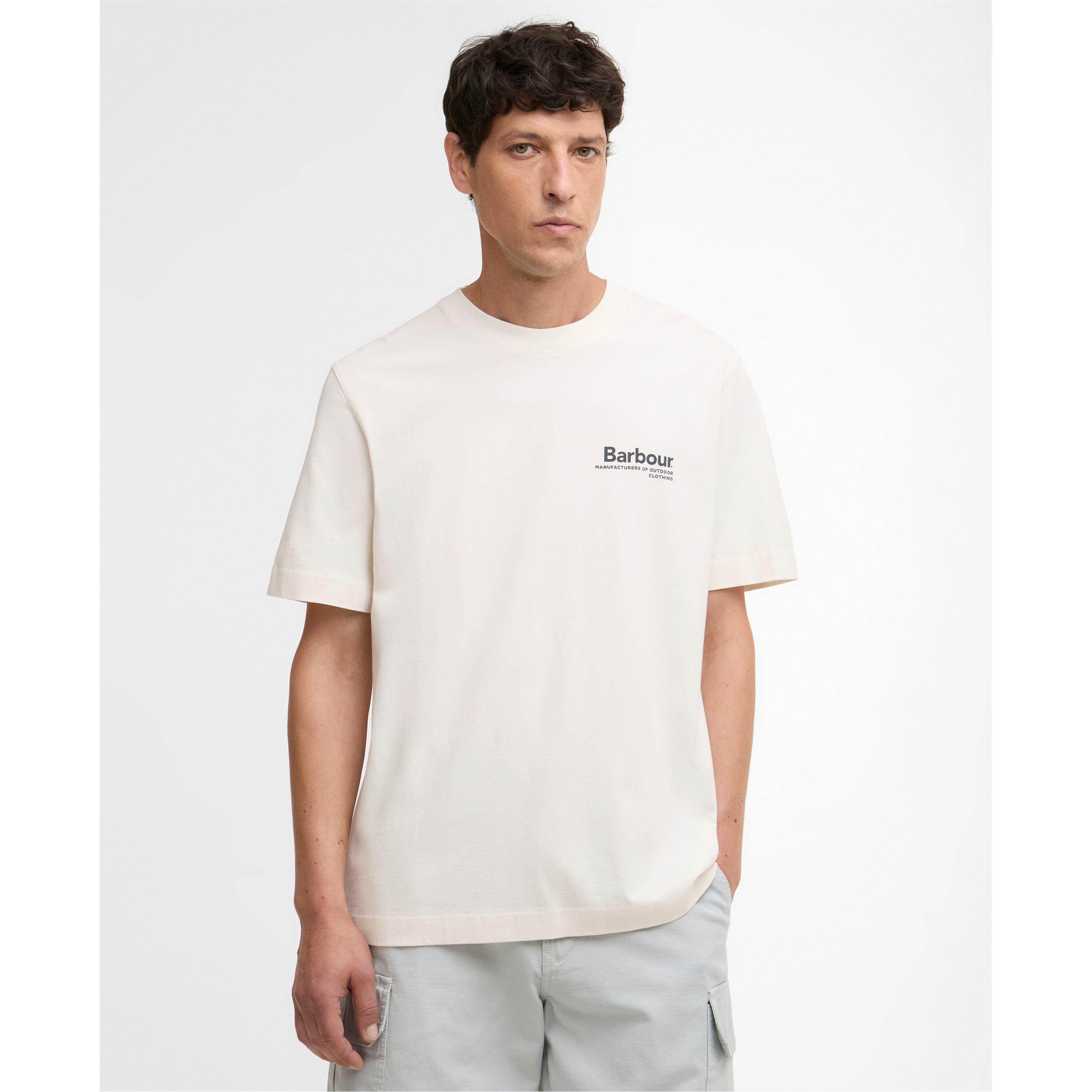 Neutral BE13 - Barbour - Men's Oversized T-Shirt - 2
