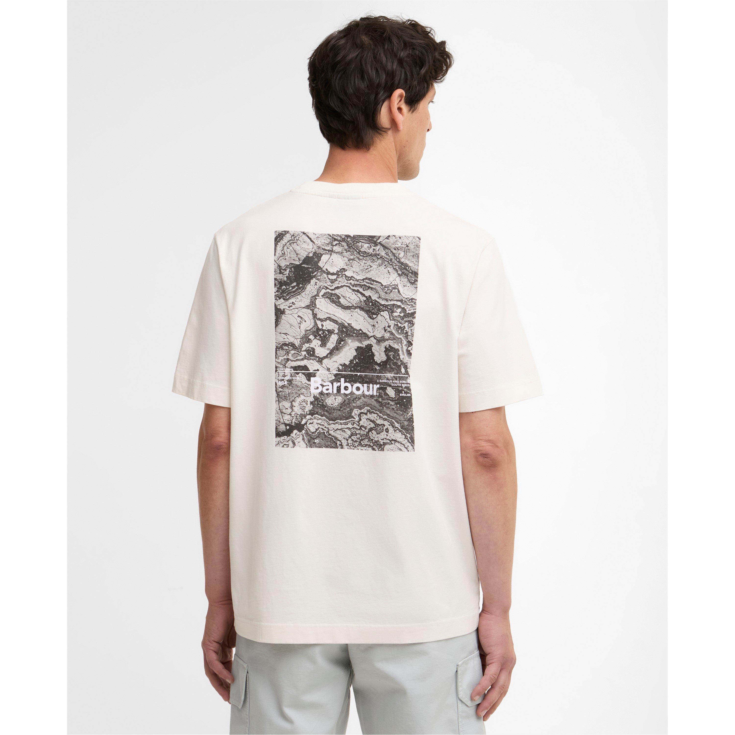 Neutral BE13 - Barbour - Men's Oversized T-Shirt - 3