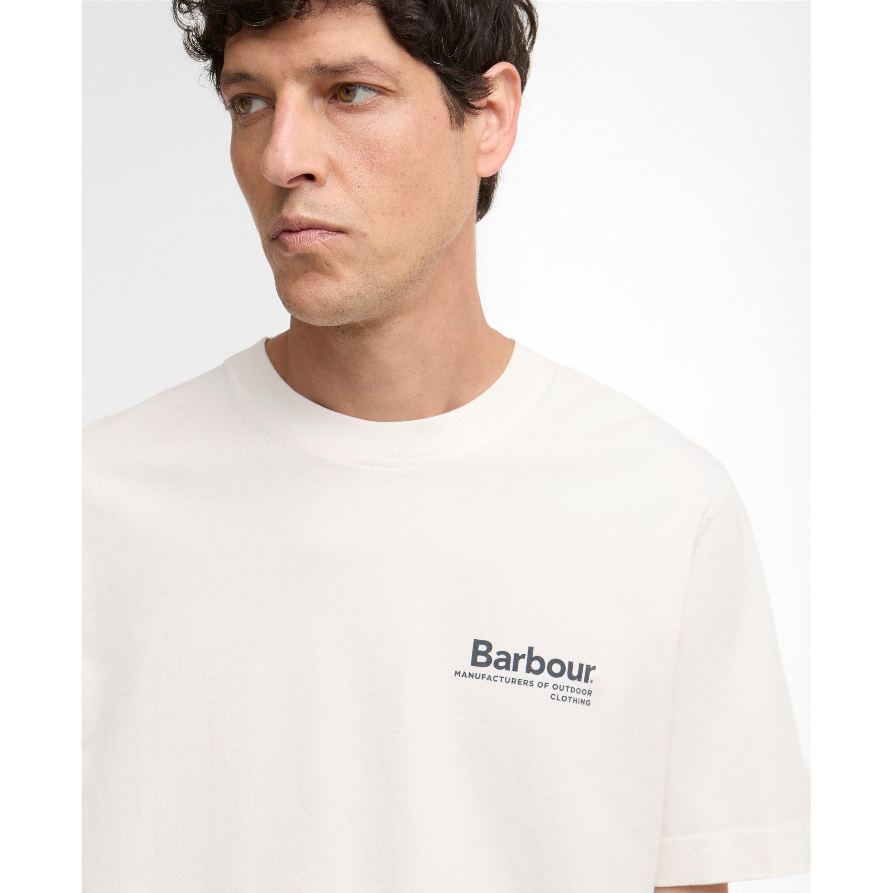 Neutral BE13 - Barbour - Men's Oversized T-Shirt - 4
