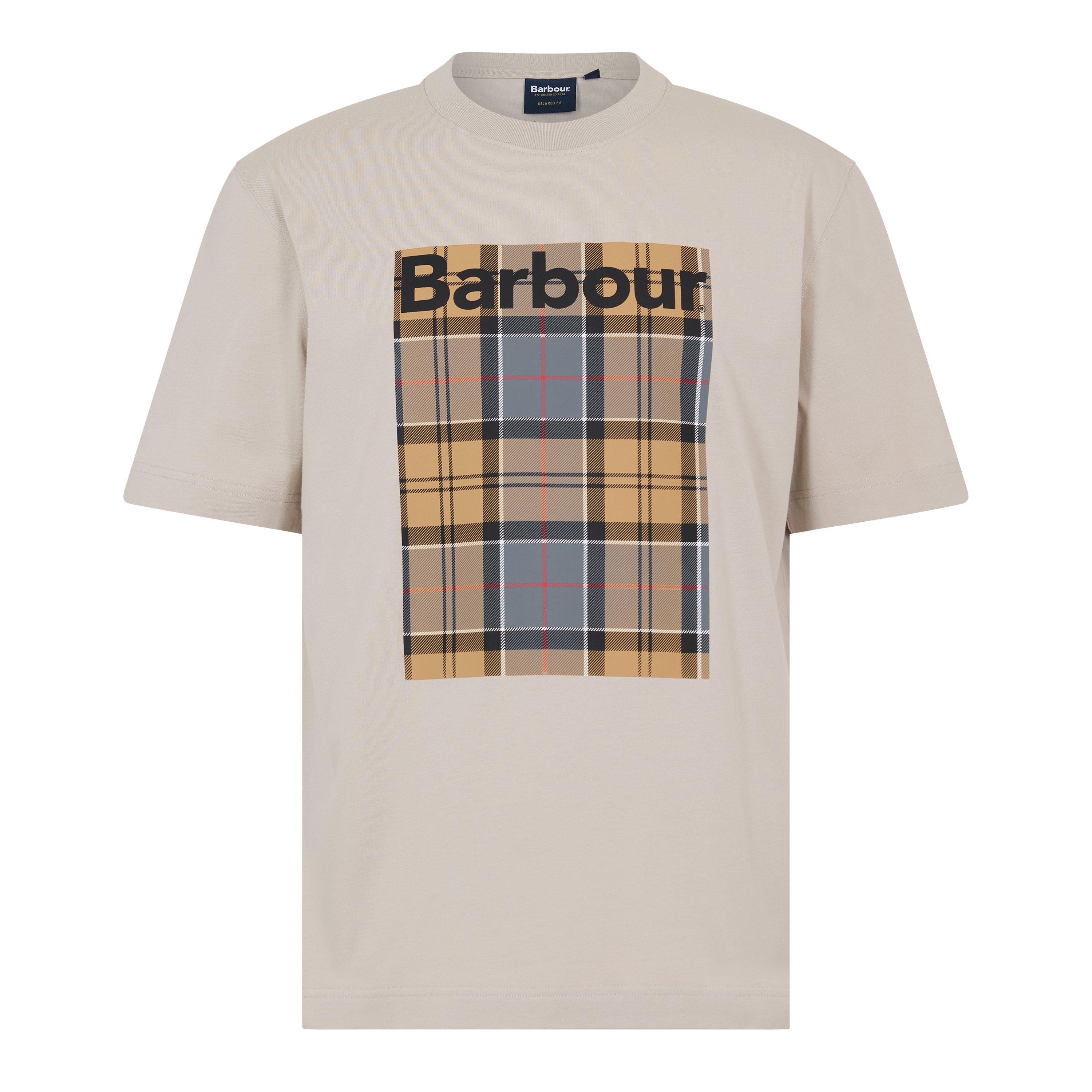 Barbour Men's Oversized T-Shirt - Beige Be12 - XL