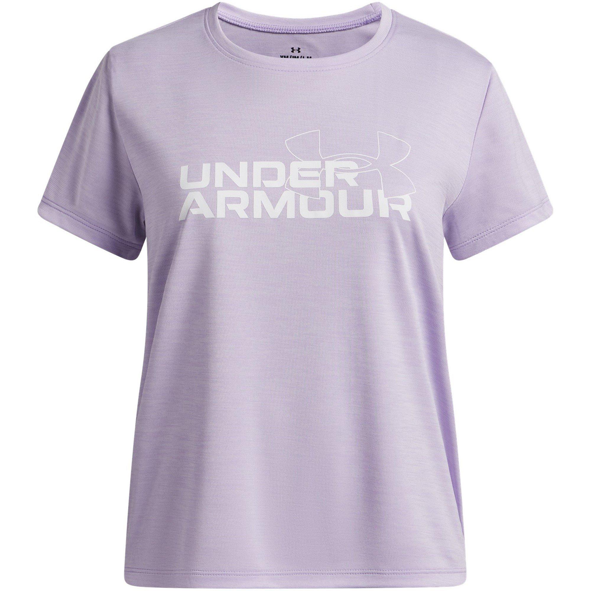 Purple/White - Under Armour - Kids' T-Shirt - 1