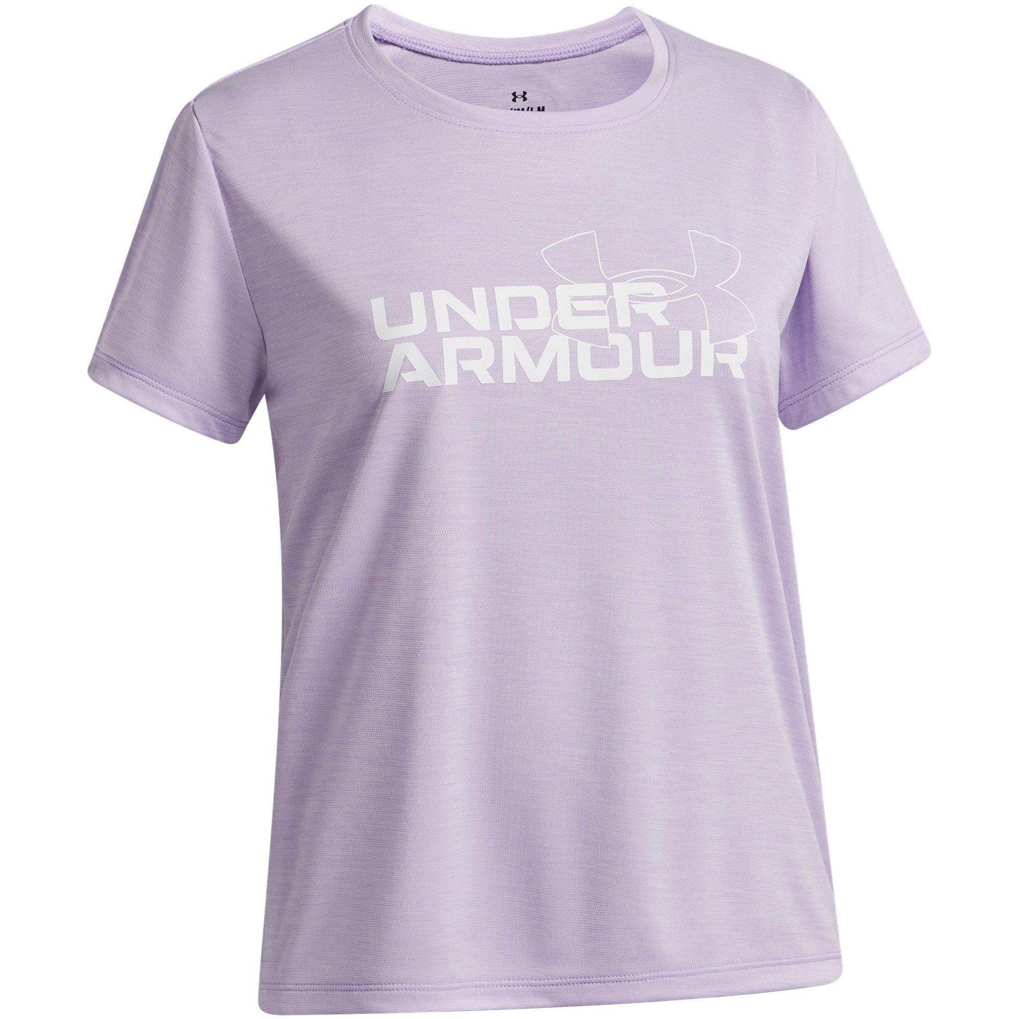 Morado/Blanco - Under Armour - UA Twist Logo Ss Jn63 - 3