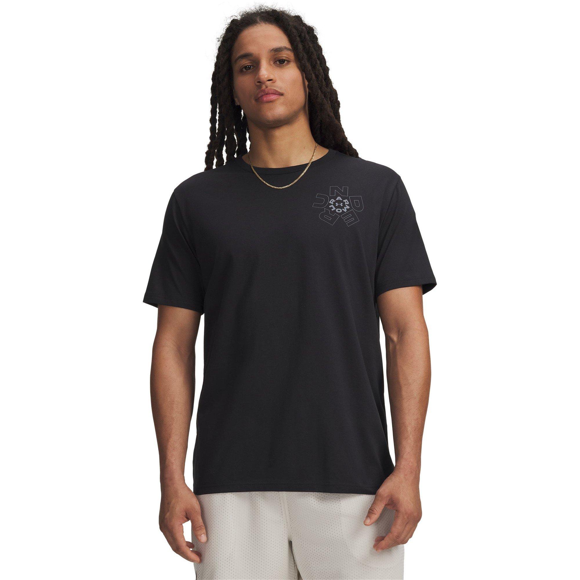 Black/Castlerck - Under Armour - Men's T-Shirt - 1