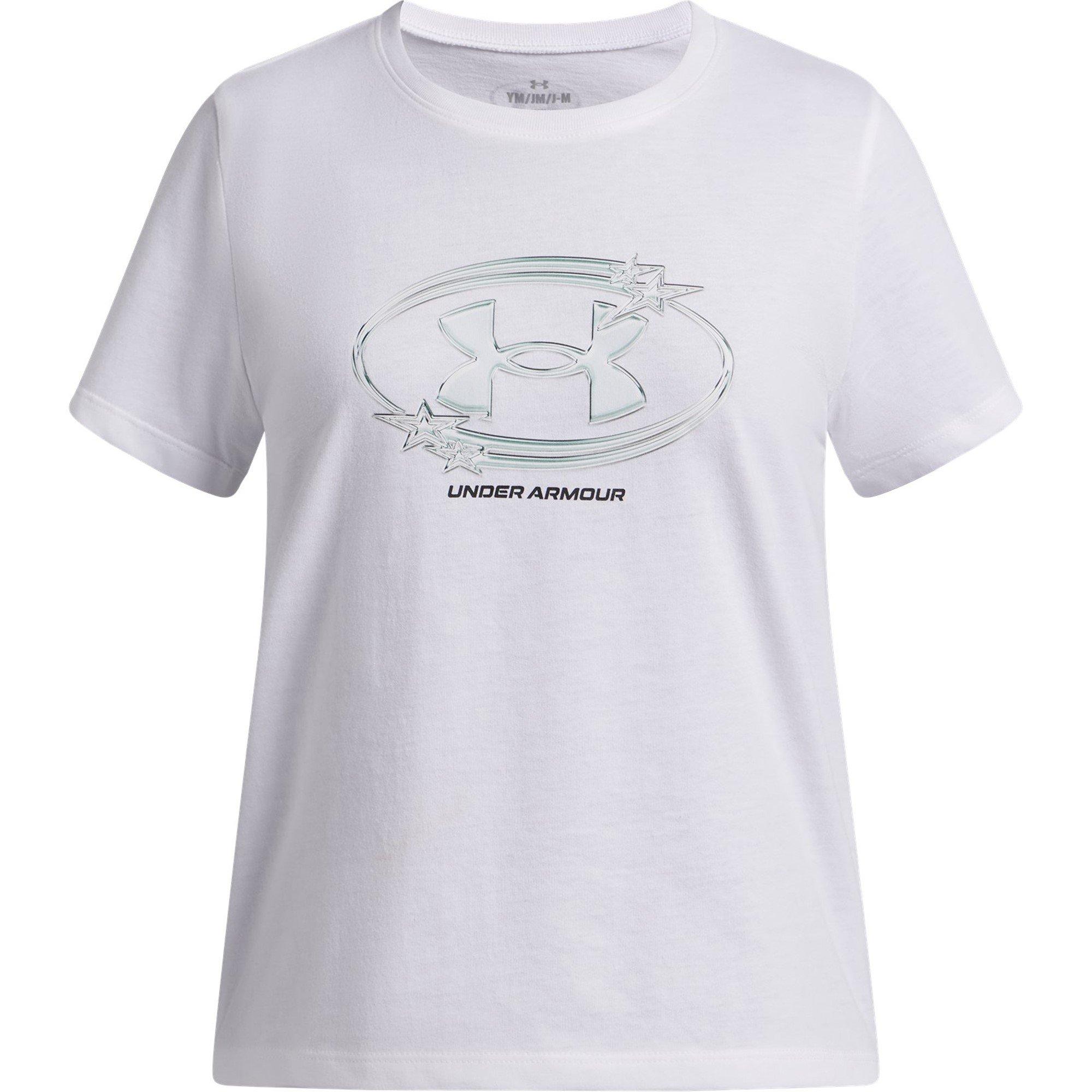 White/Black - Under Armour - Kids' T-Shirt - 1