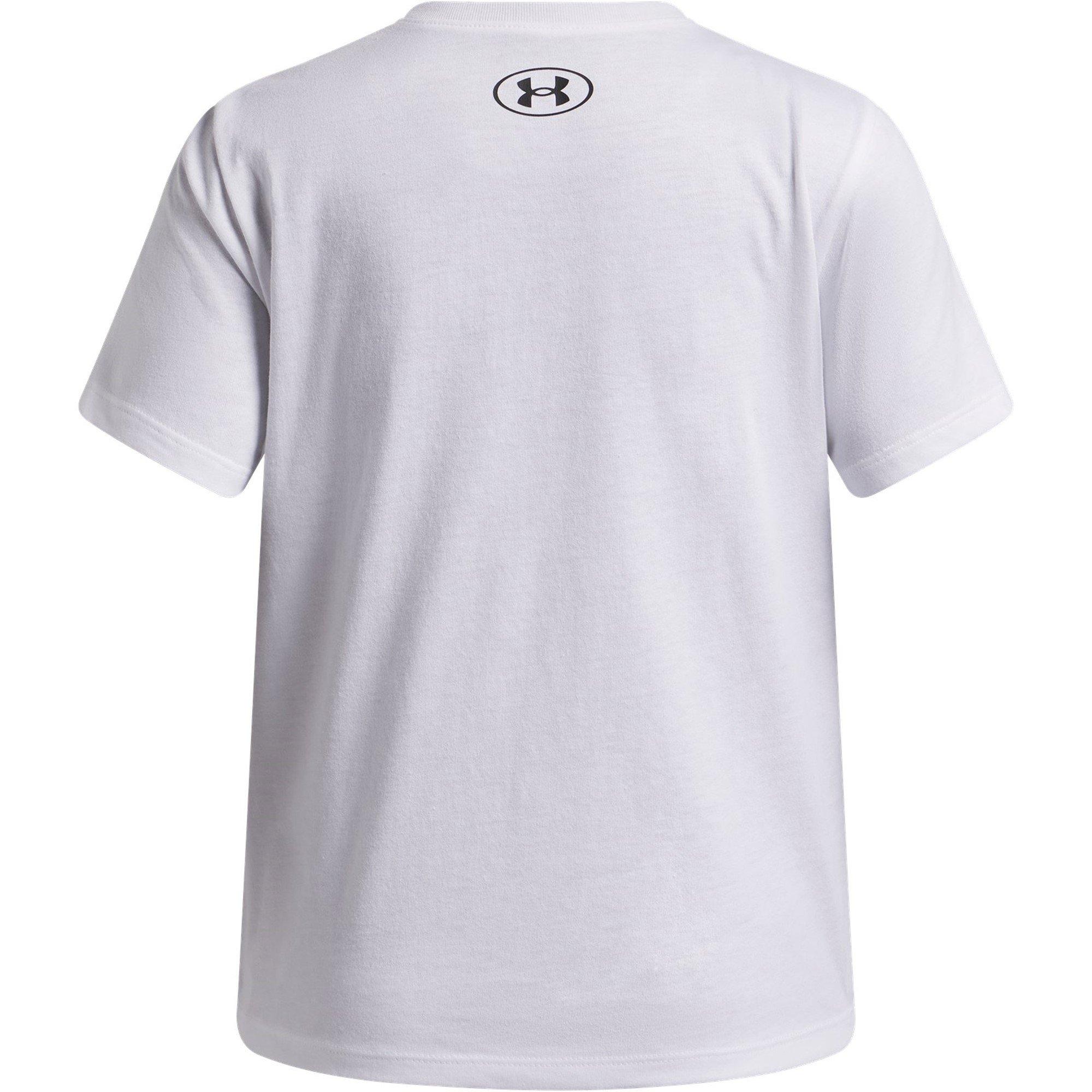 Hvid/Sort - Under Armour - UA Star Logo Ss Jn62 - 2