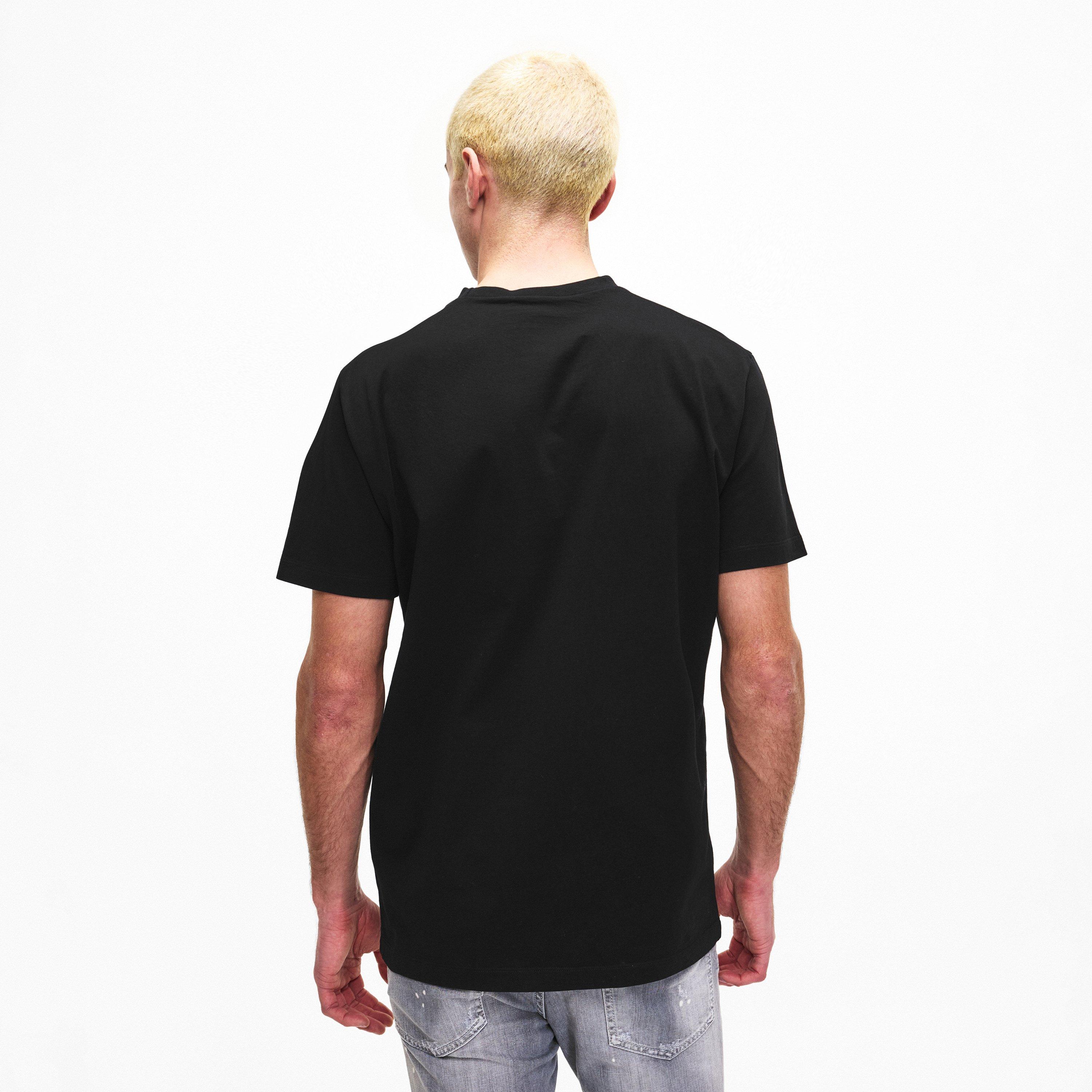 Black - DSquared2 - Men's DSQ Splat T-Shirt - 4