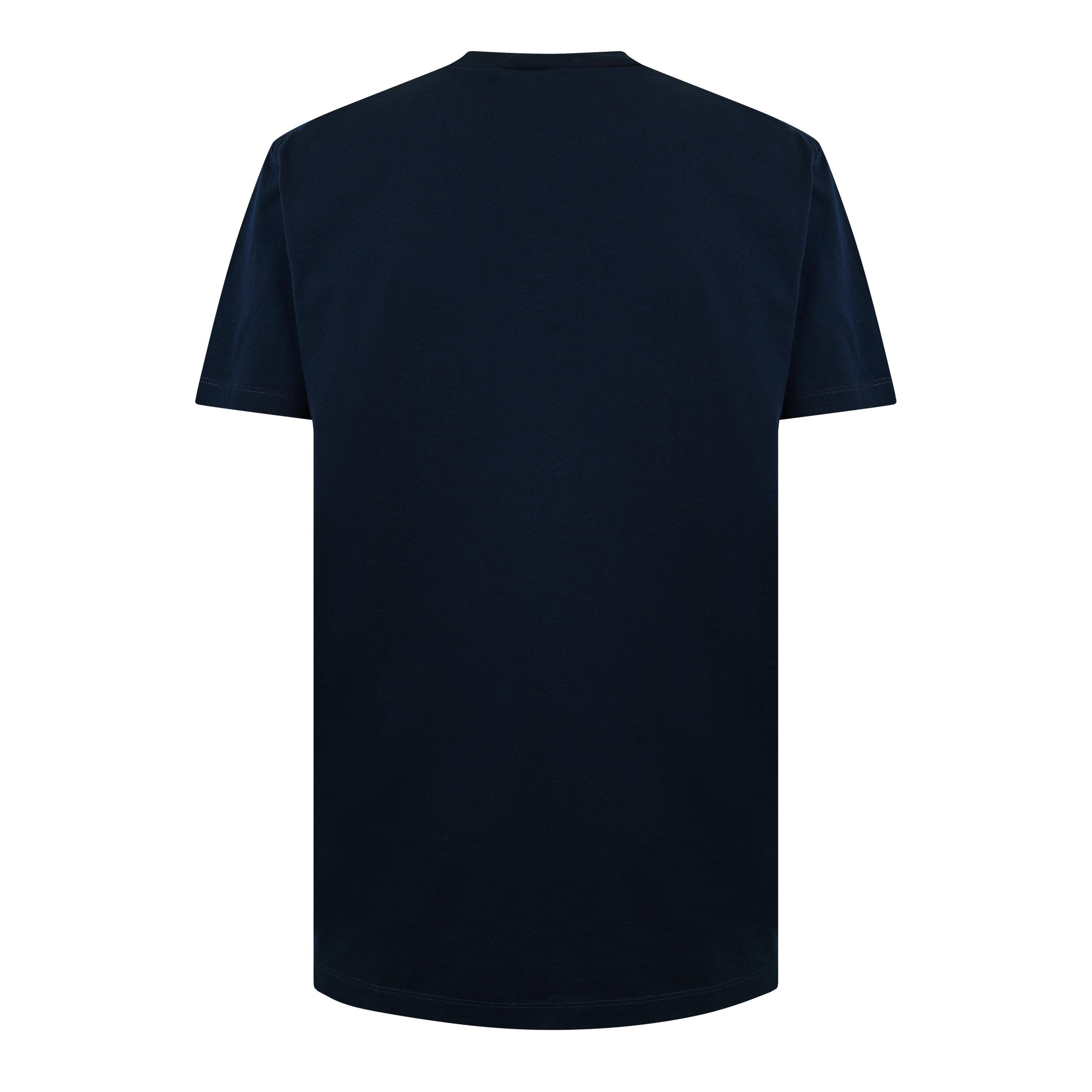 Navy - DSquared2 - Men's DSQ Splat T-Shirt - 2