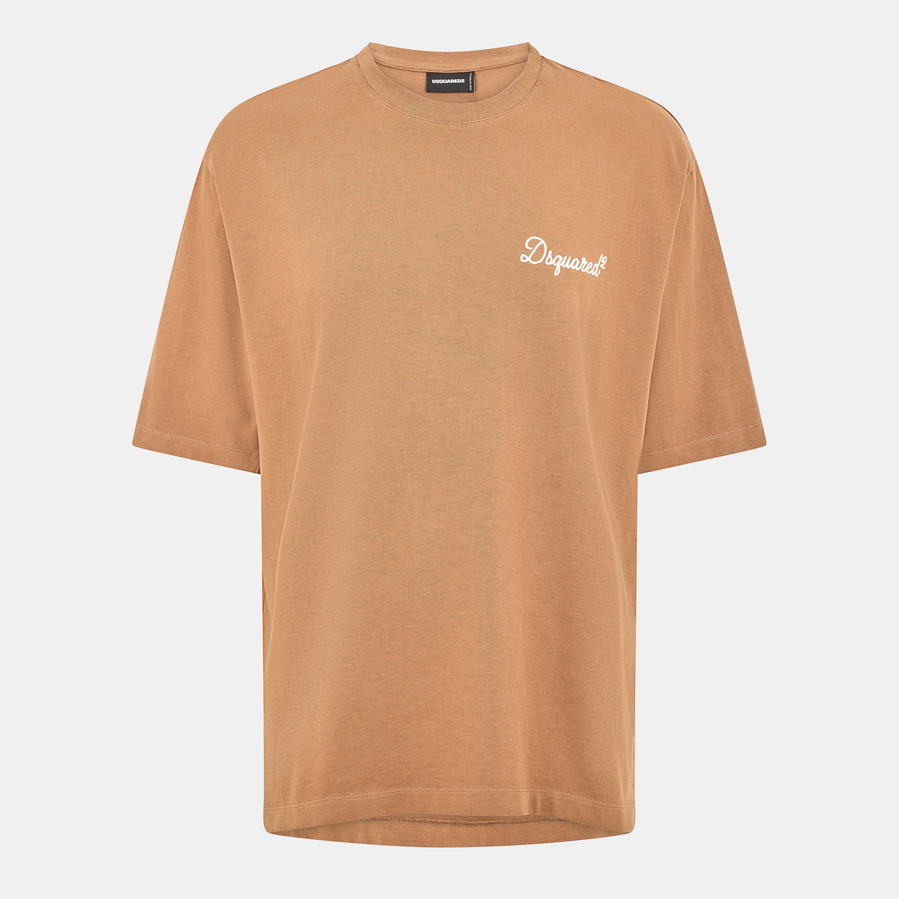 DSquared2 Men's DSQ Signature Oversized T-Shirt - Chocolate - L