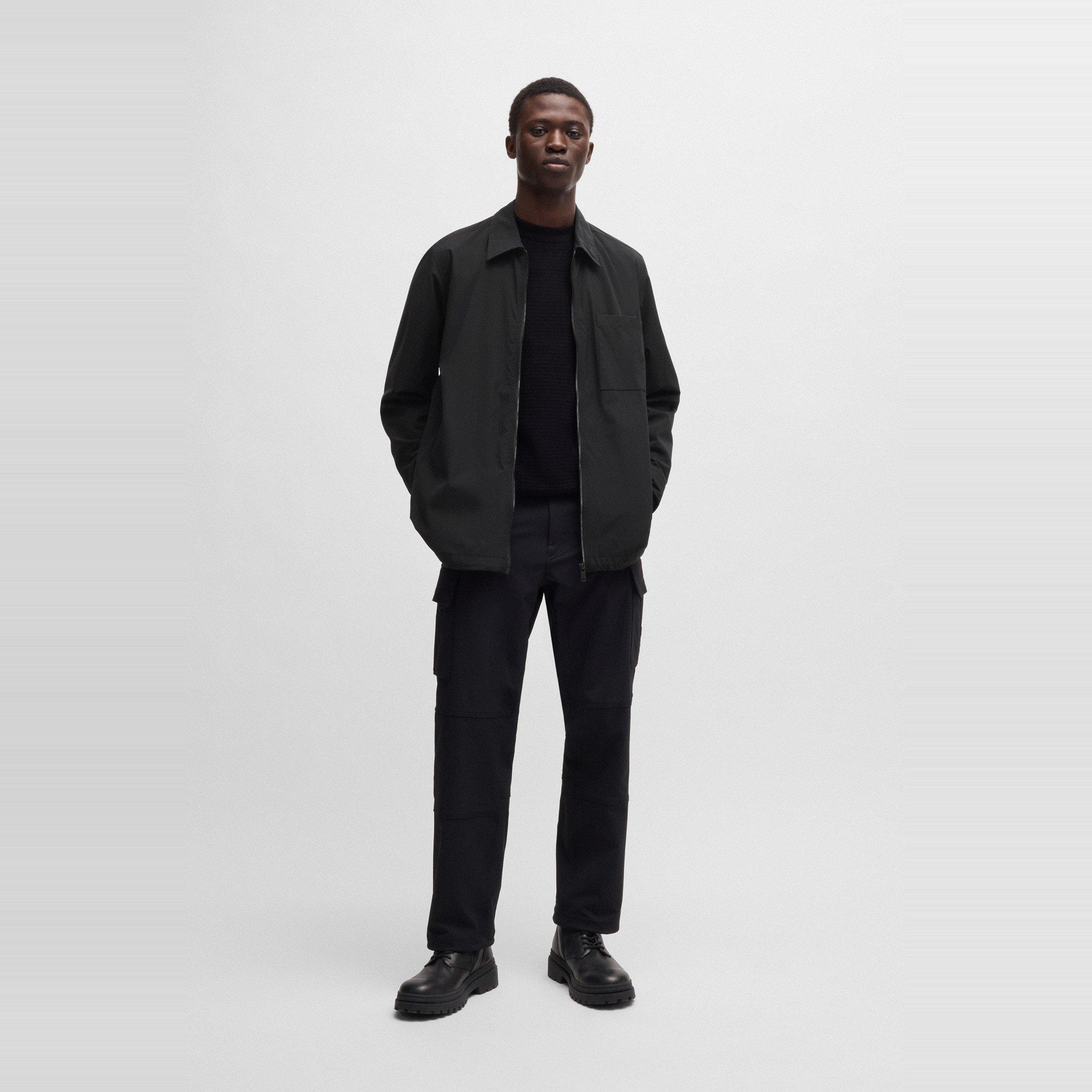 Black - Boss - Men's Labizzy M Full Zip T-Shirt - 6