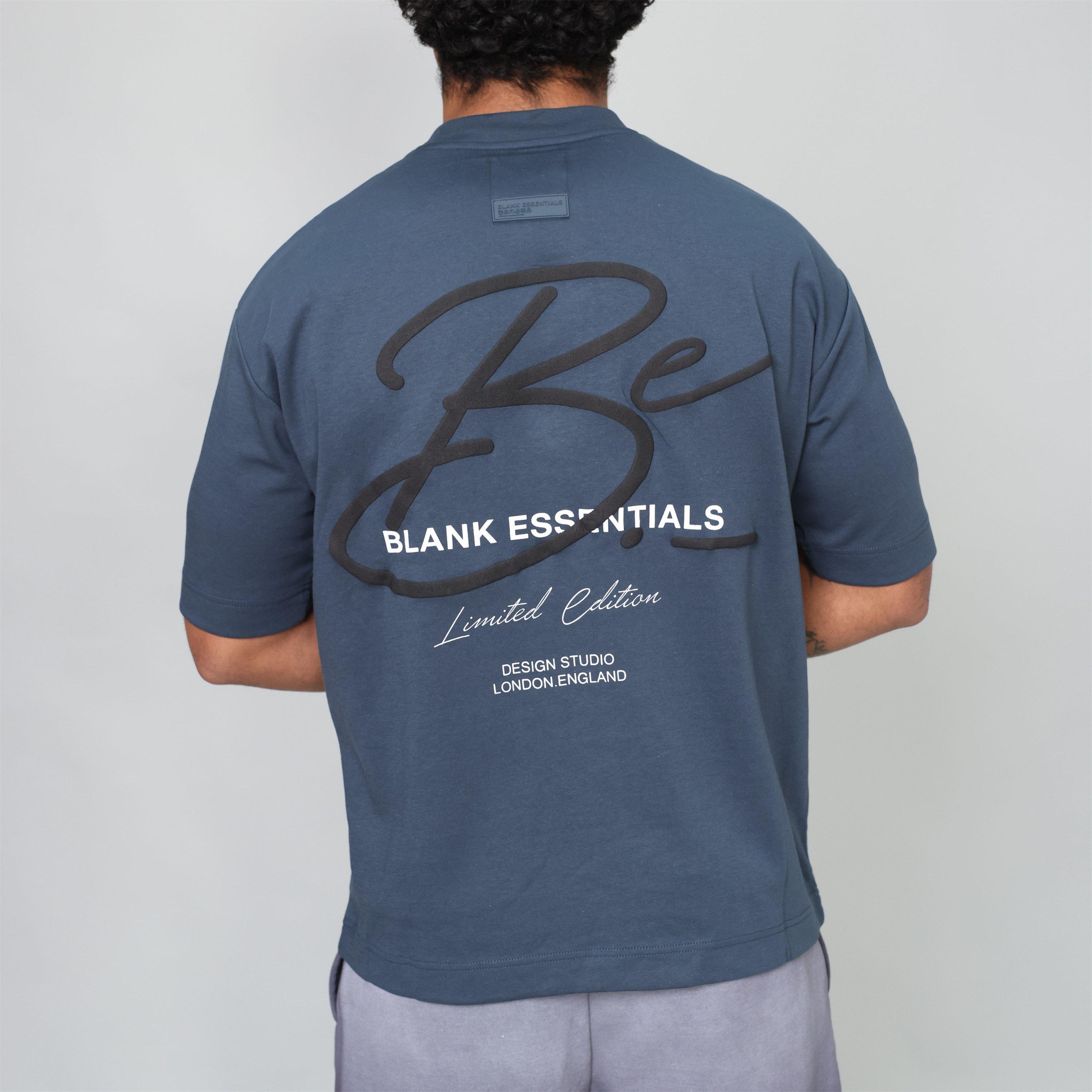 Ink - Blank Essentials - Men's Limited Edition Oversized T-Shirt - 4