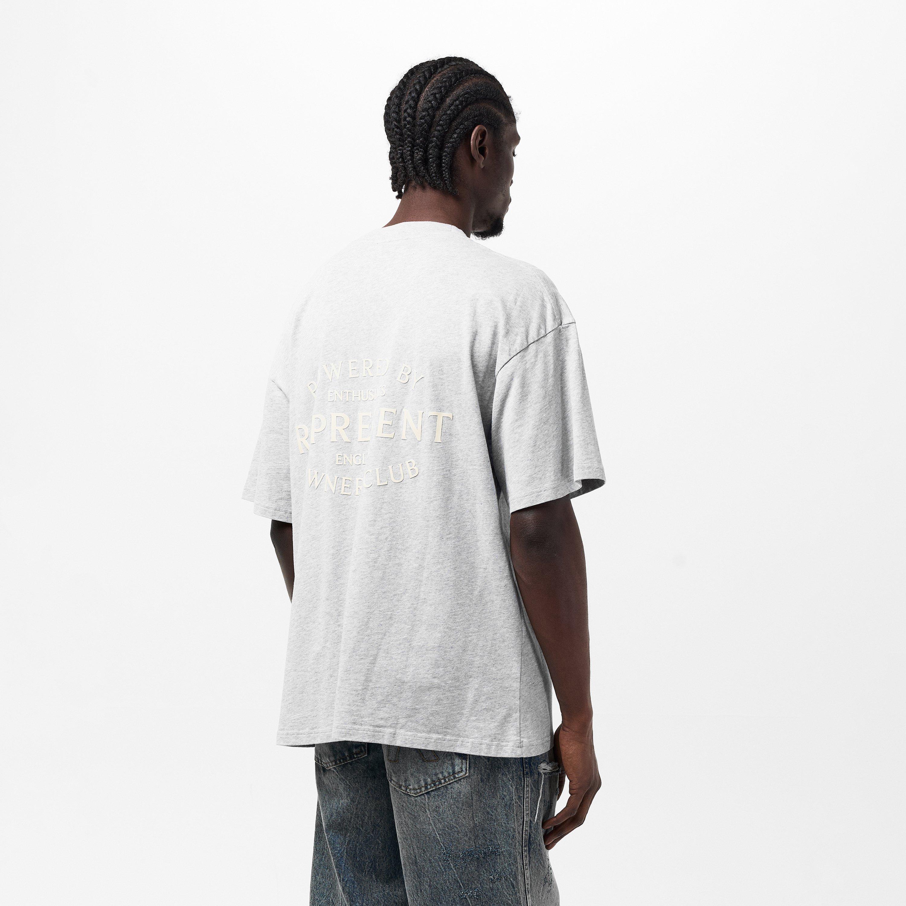 Ash Grey - Represent - Men's Regular Fit T-Shirt - 4