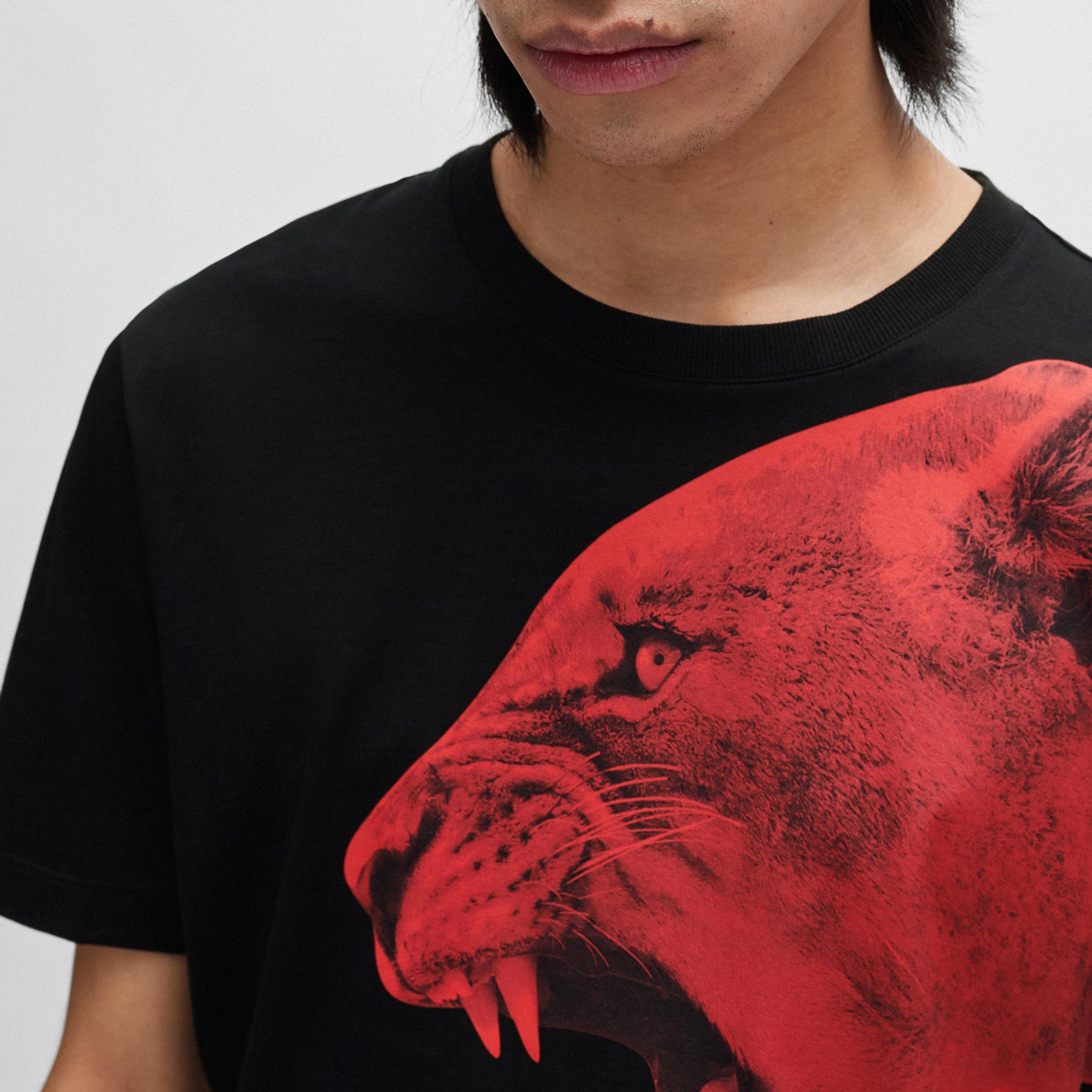 Black - Hugo - Denbei T-Shirt - 4