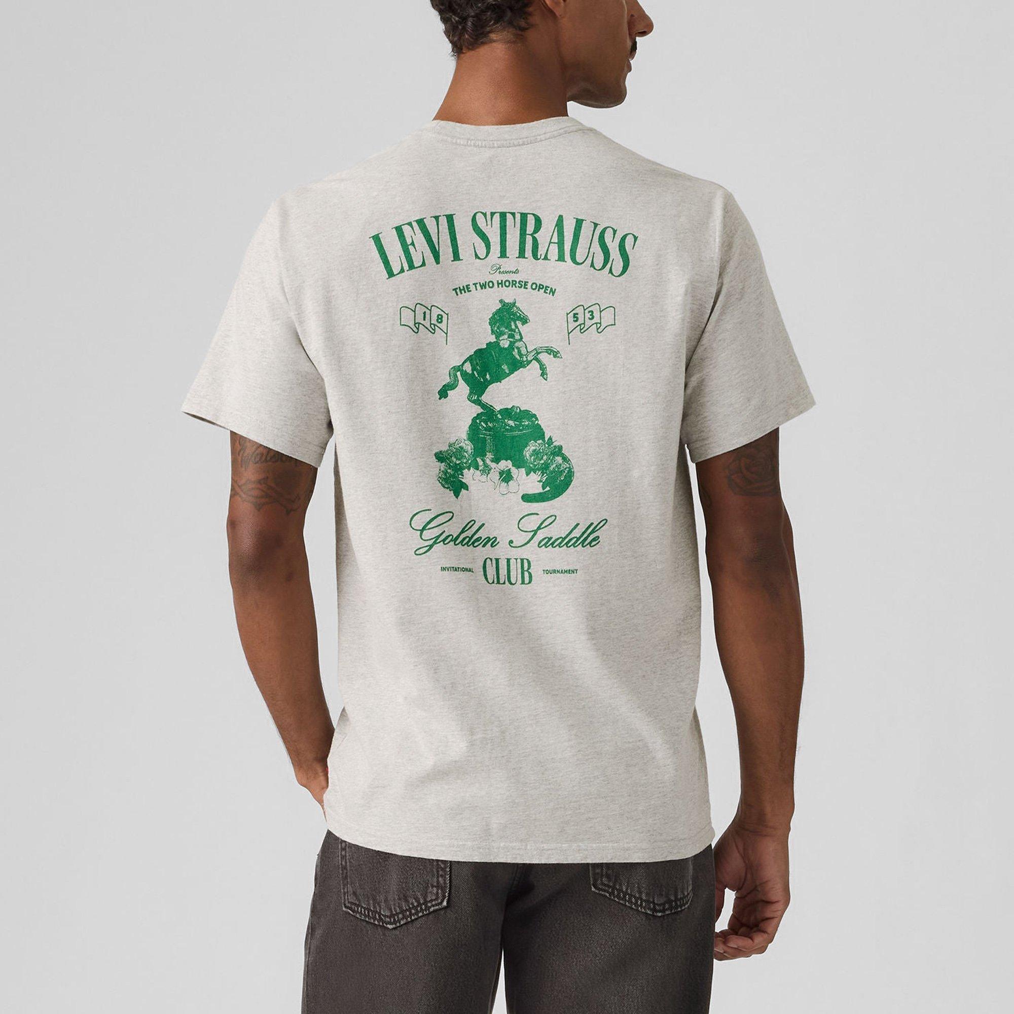 Heather Grey - Levis - Levis Ss Shirt FIT Sn63 - 1