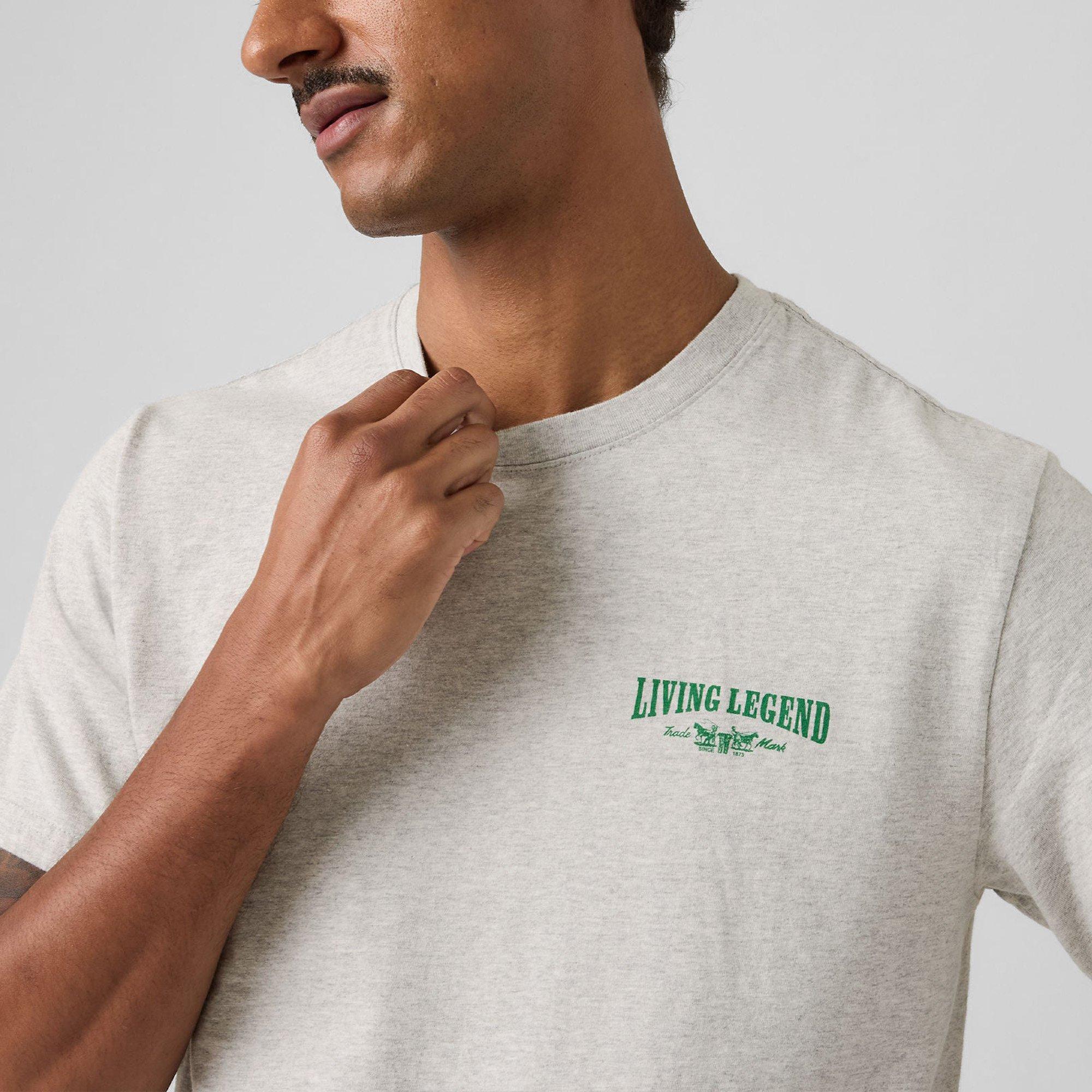 Heather Grey - Levis - Levis Ss Shirt FIT Sn63 - 3