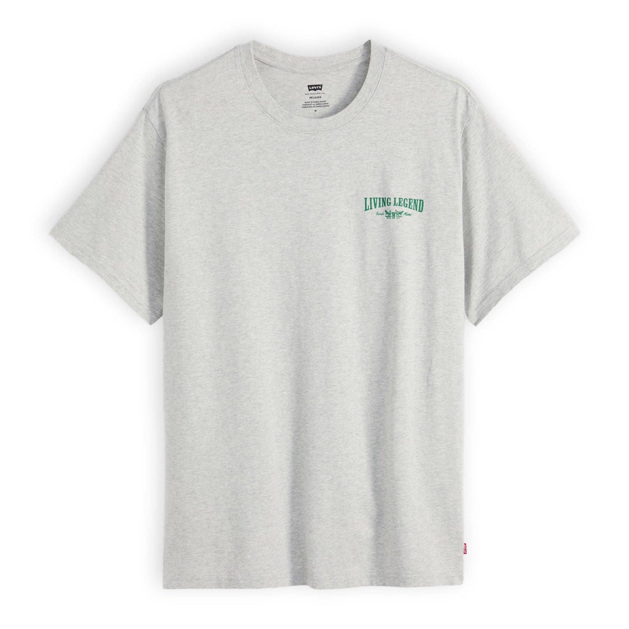 Heather Grey - Levis - Levis Ss Shirt FIT Sn63 - 6