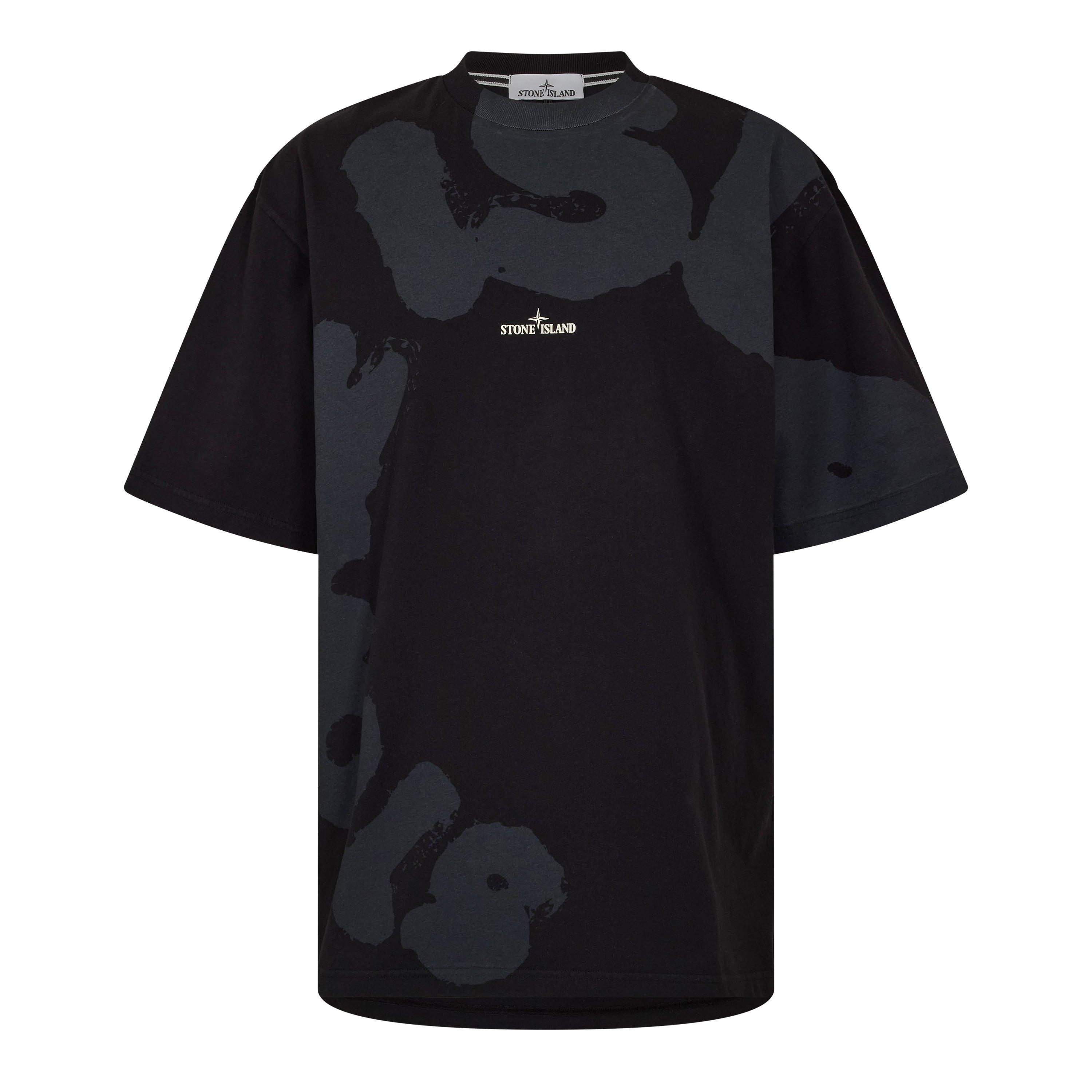 Black V0029 - Stone Island - Men's T-Shirt - 1