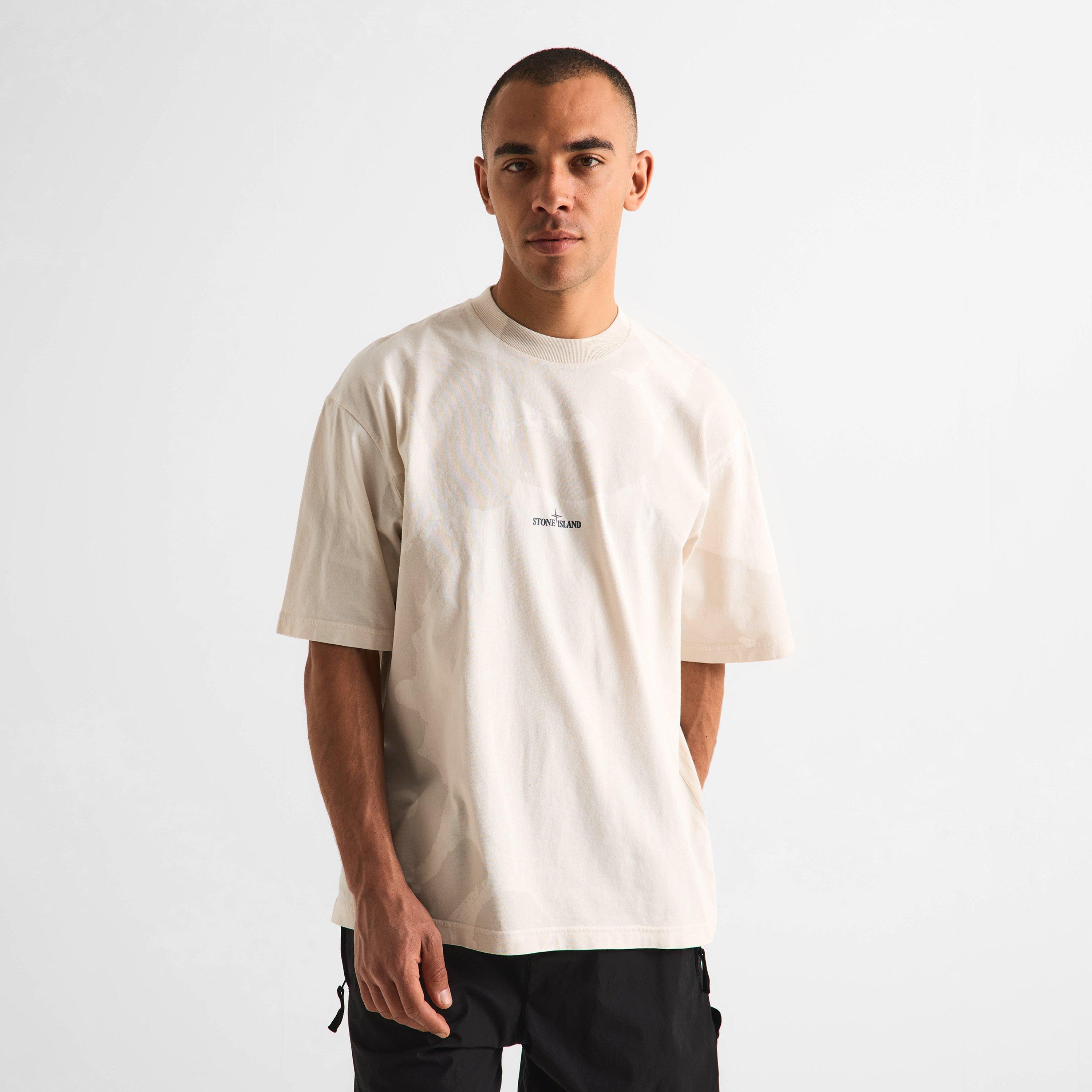 Ivory V0093 - Stone Island - Men's T-Shirt - 3