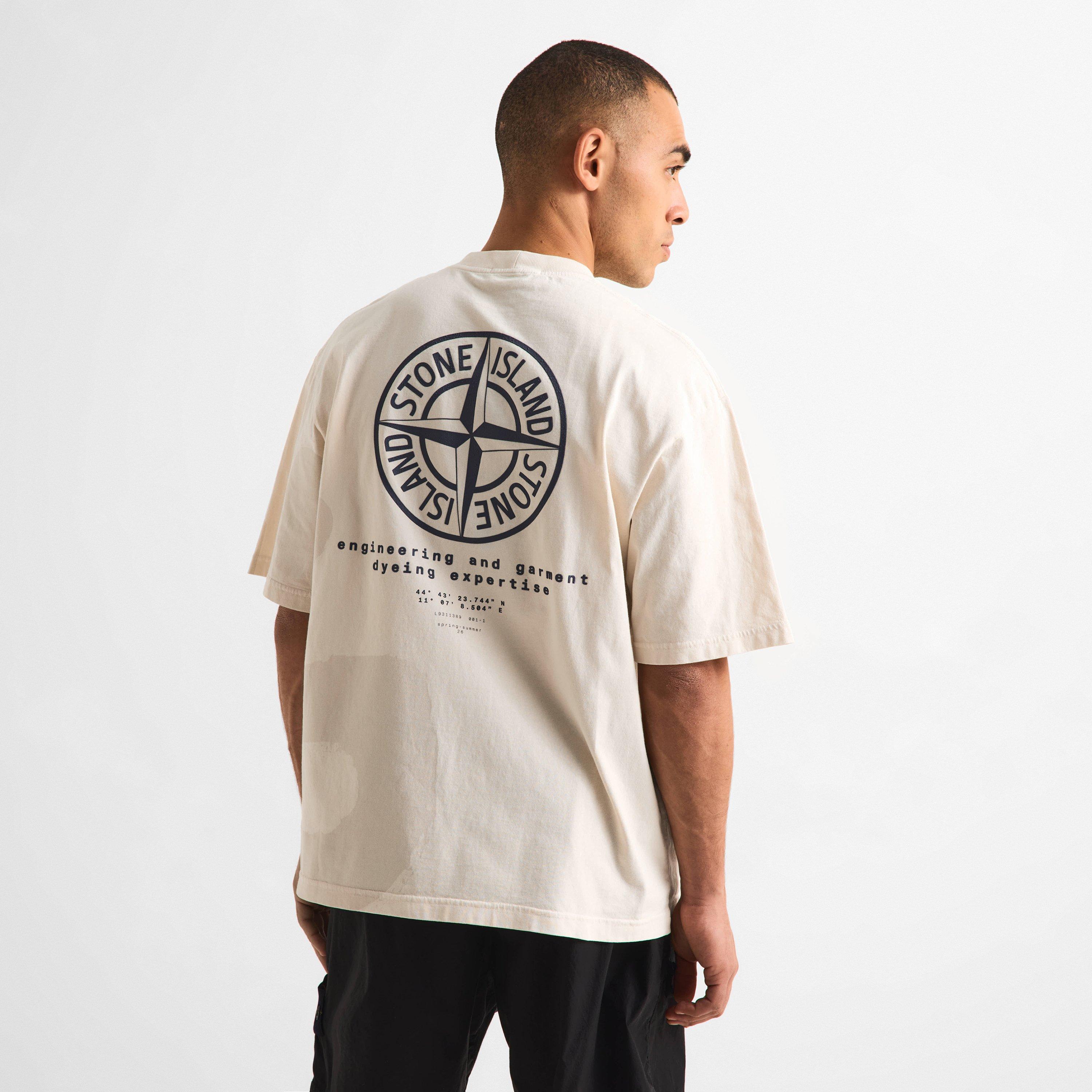 Ivory V0093 - Stone Island - Men's T-Shirt - 4