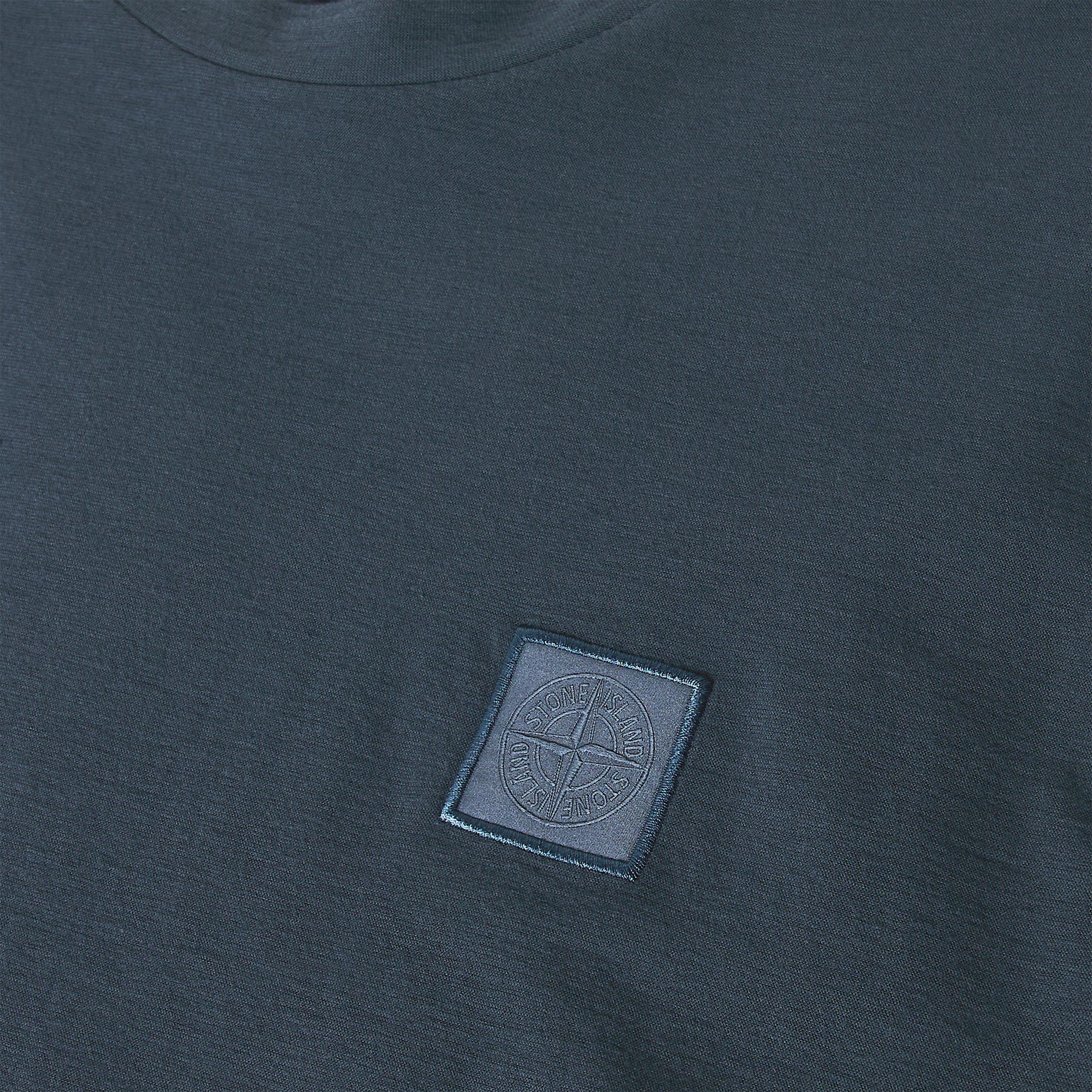 Slate Blu V002E - Stone Island - Mens Ghost T-Shirt - 5