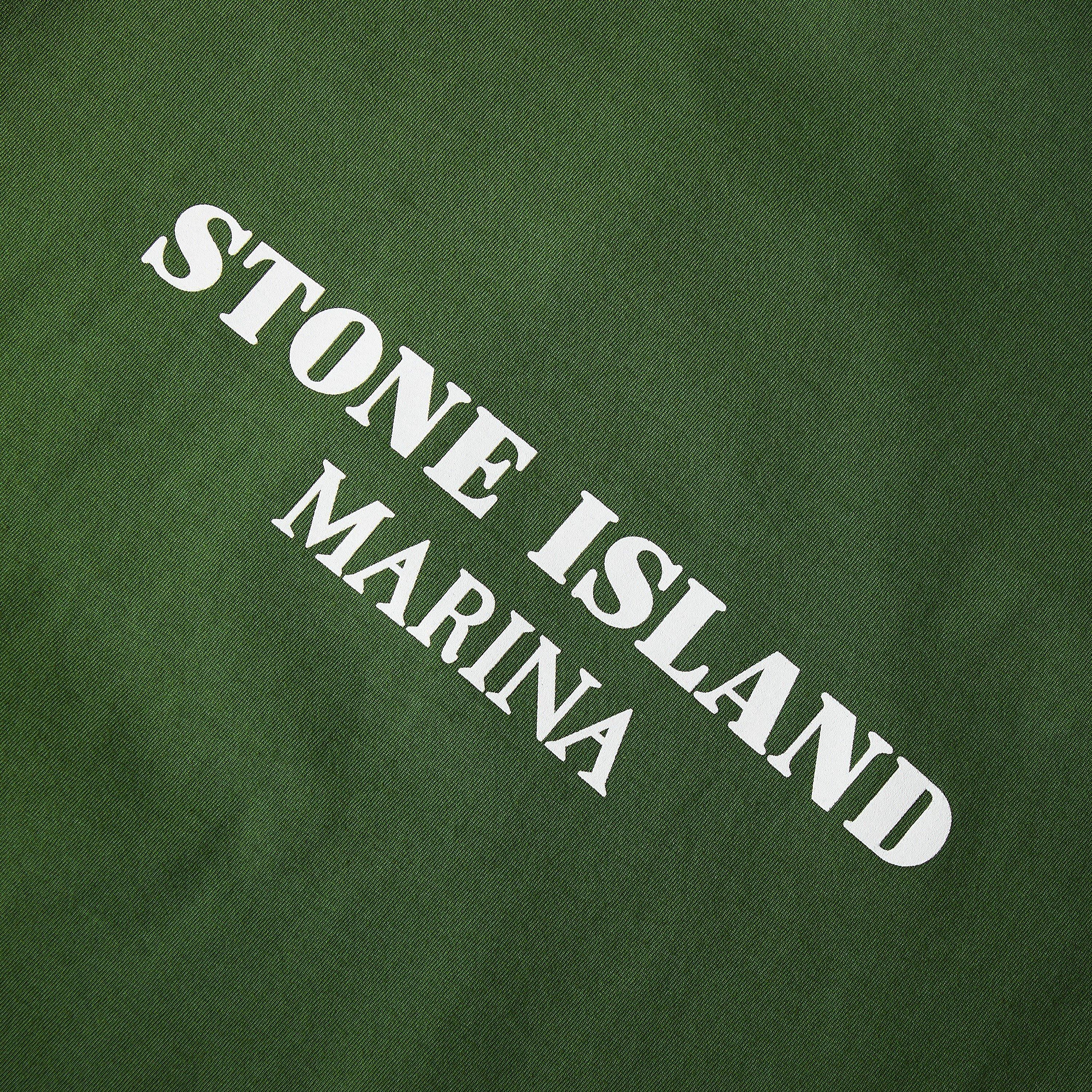 Q Green V005I - Stone Island Marina - Mens Marina T-Shirt - 5