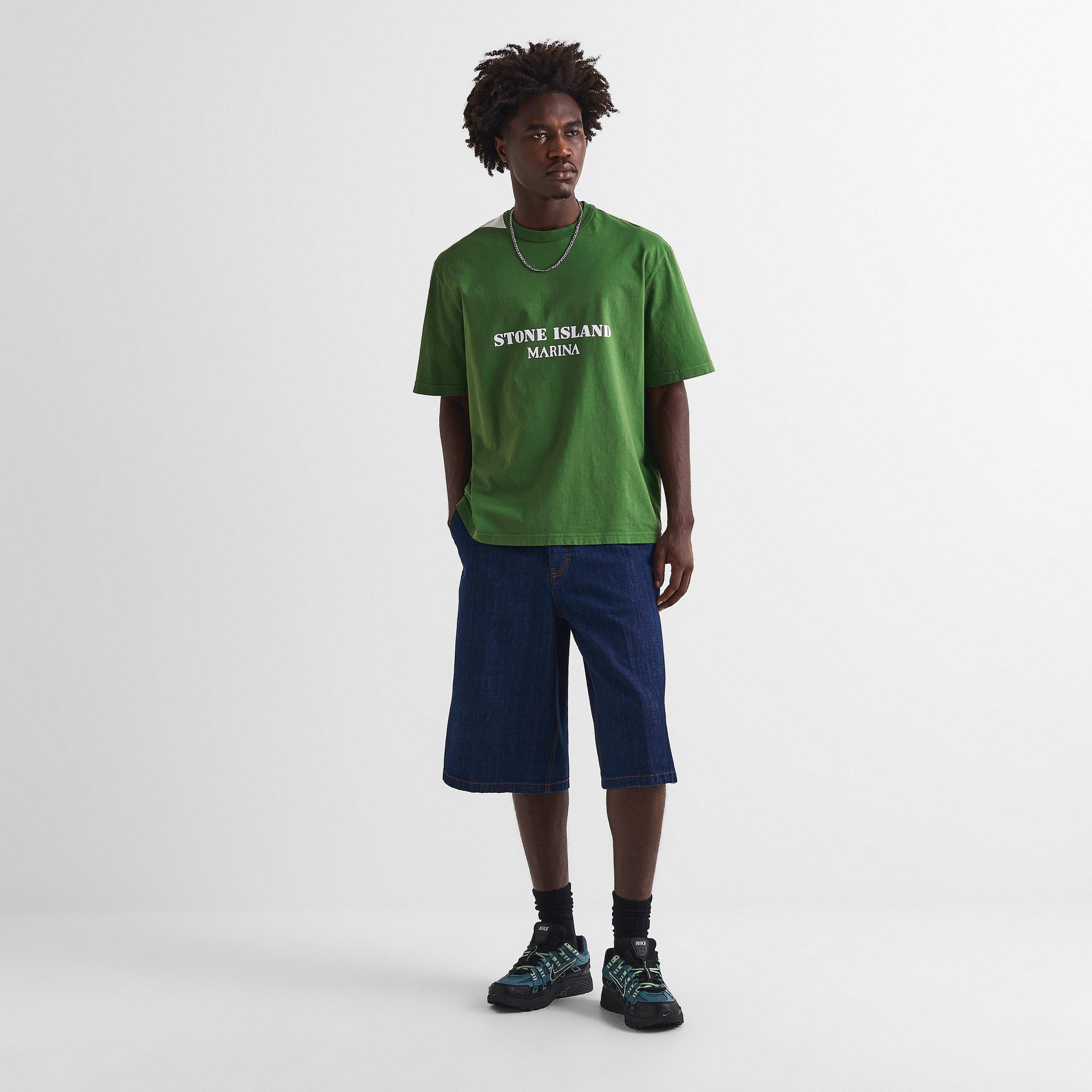 Q Green V005I - Stone Island Marina - Mens Marina T-Shirt - 6